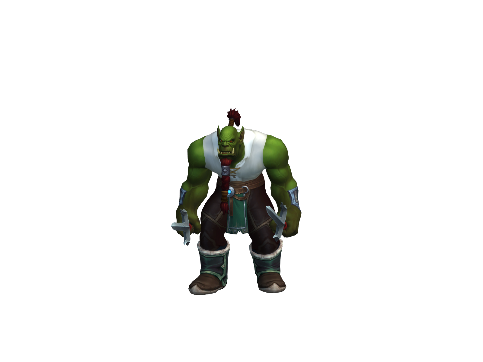 Шаманикум 3D character render