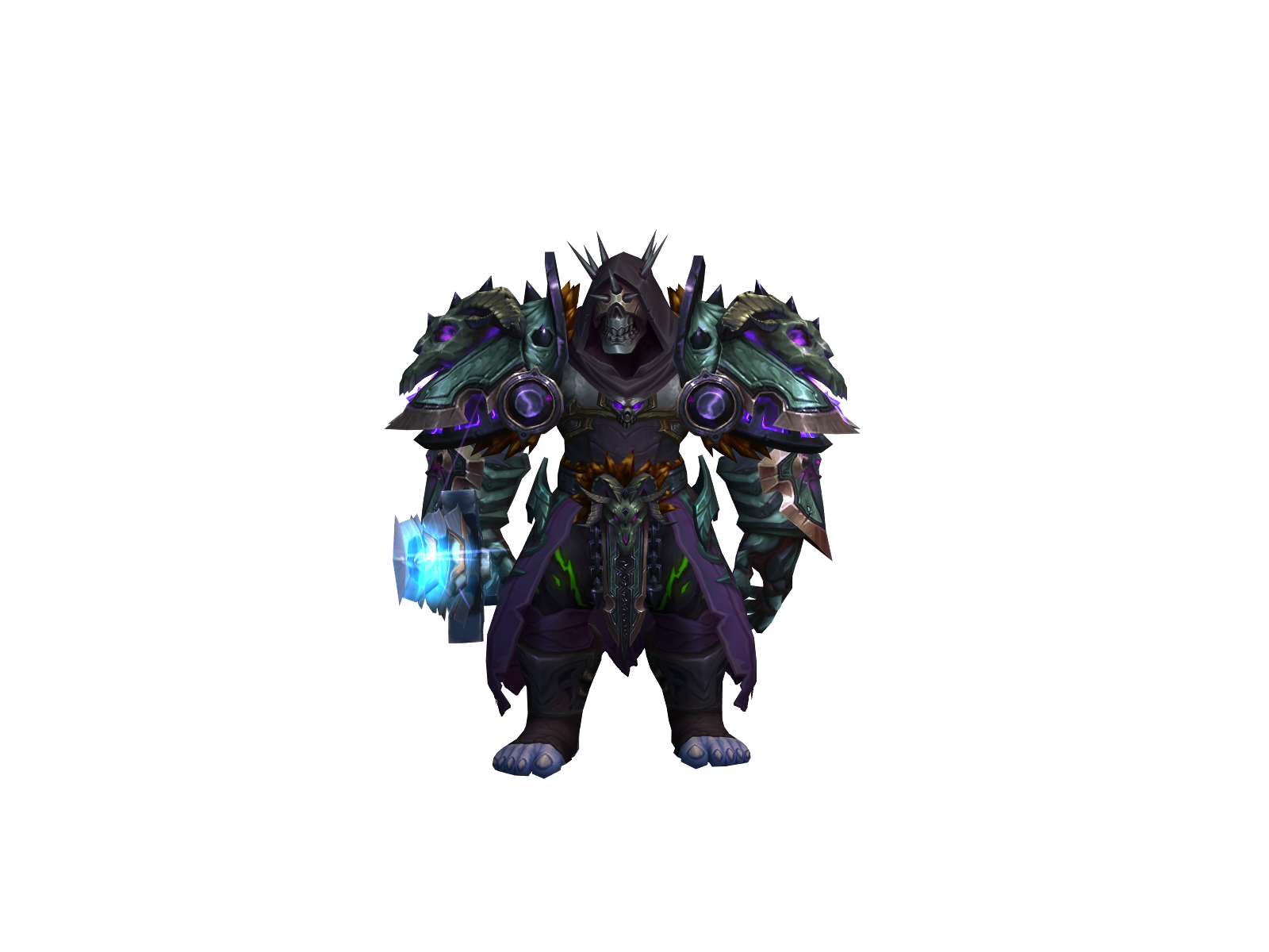 Куррой 3D character render
