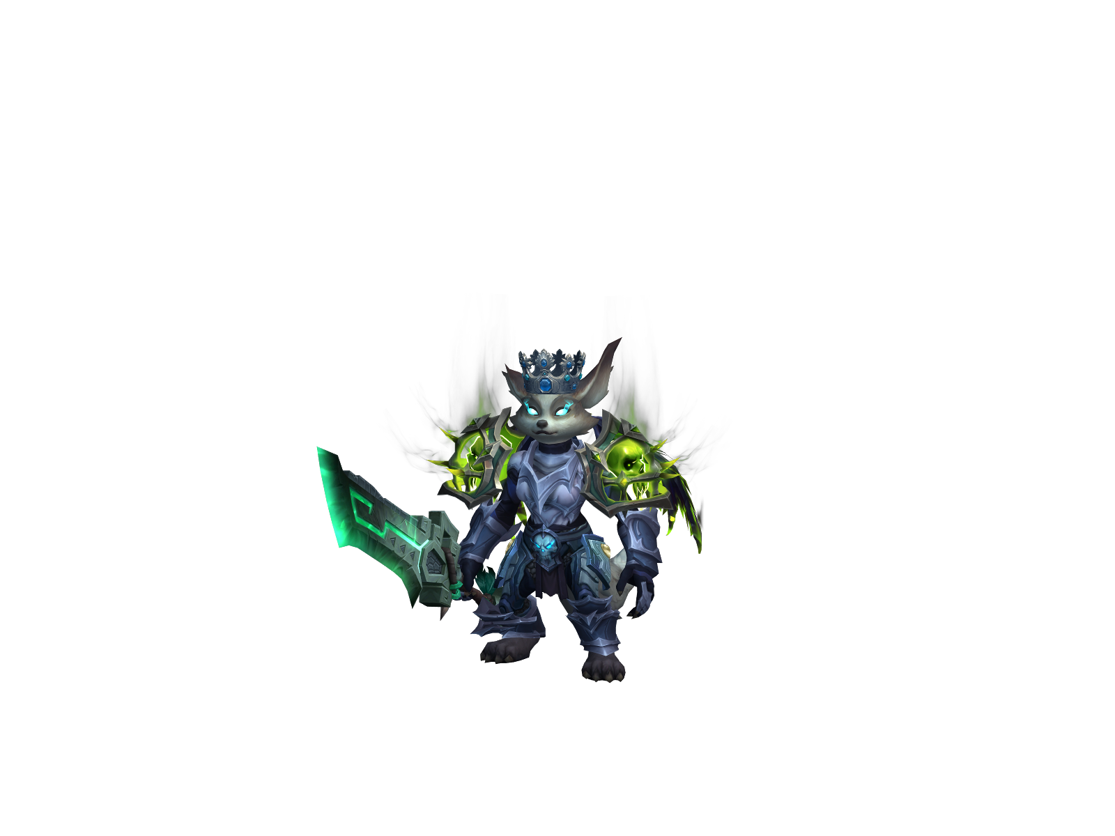 Агунаки 3D character render