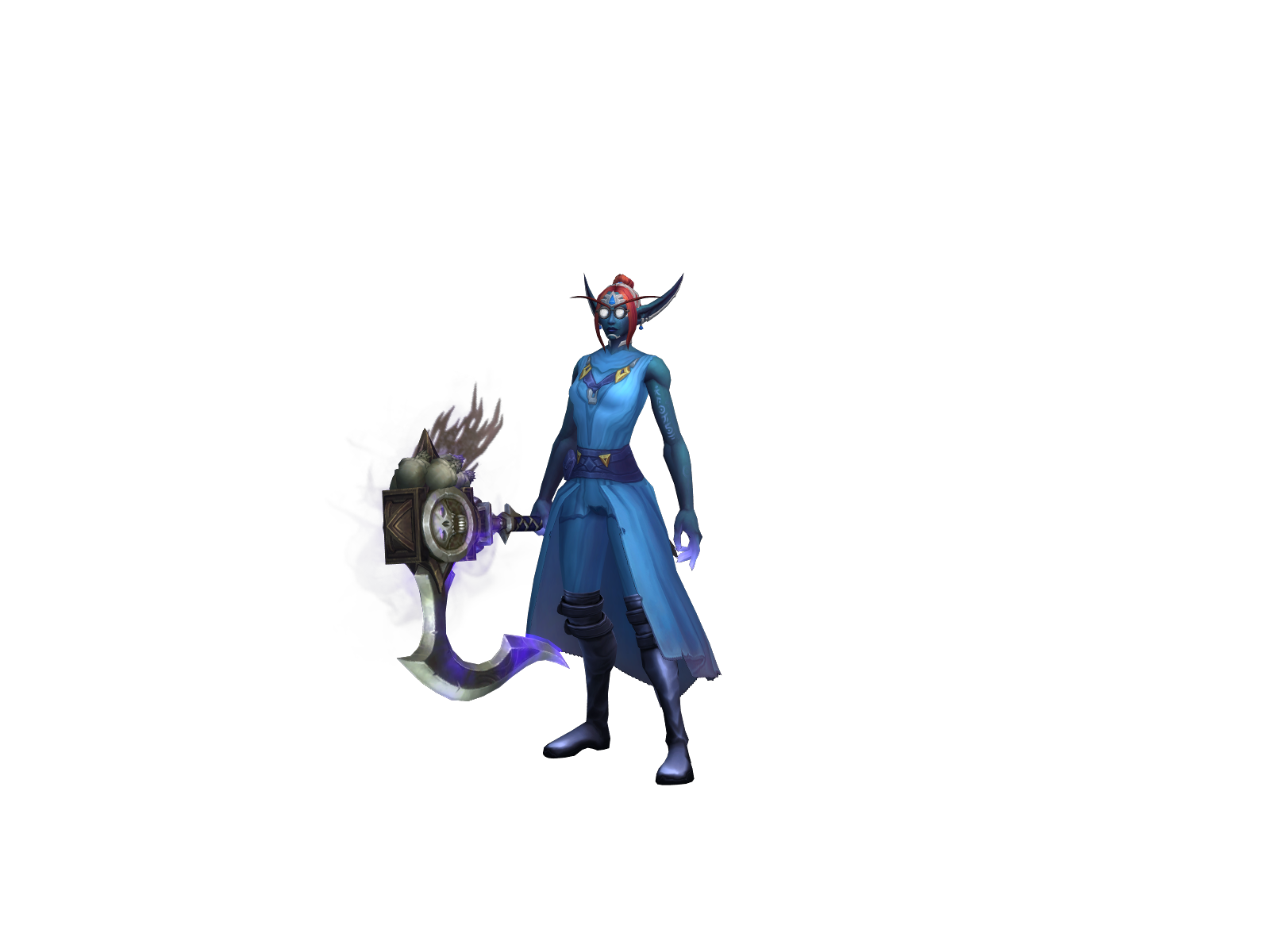 Алифьера 3D character render