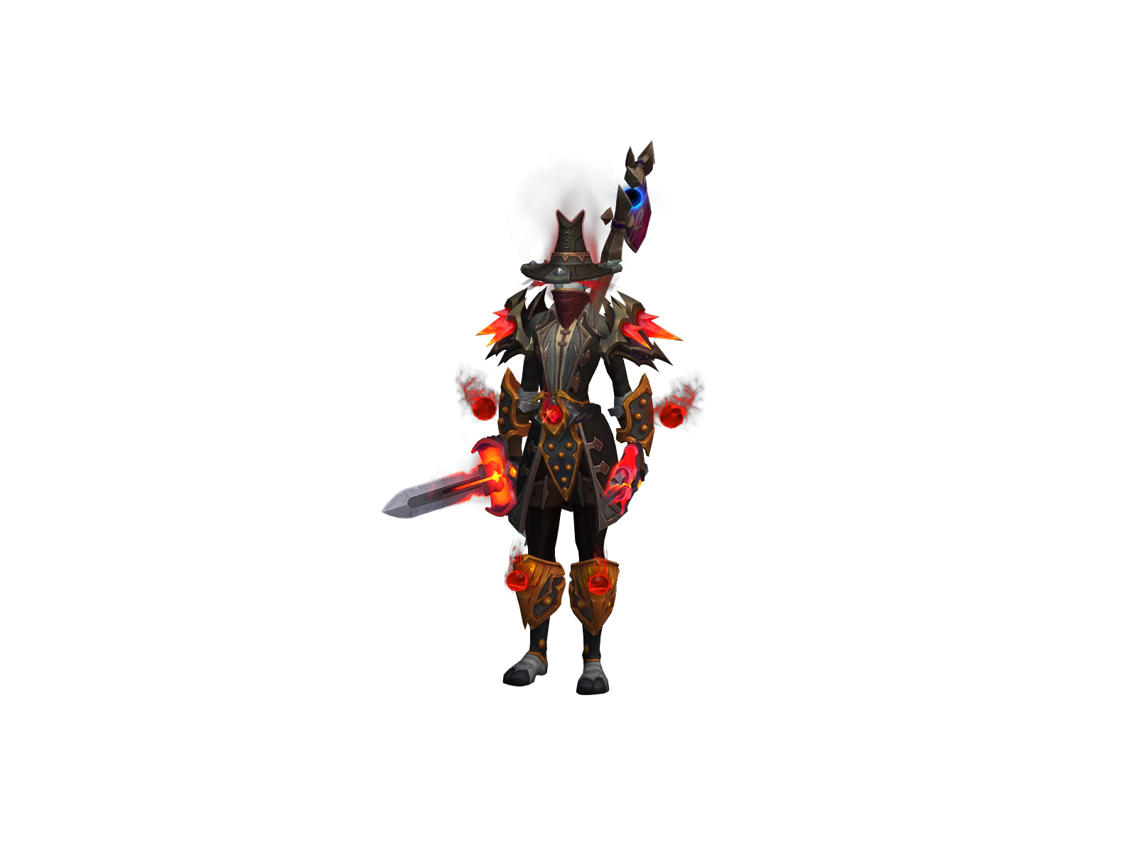 Блайндсап 3D character render