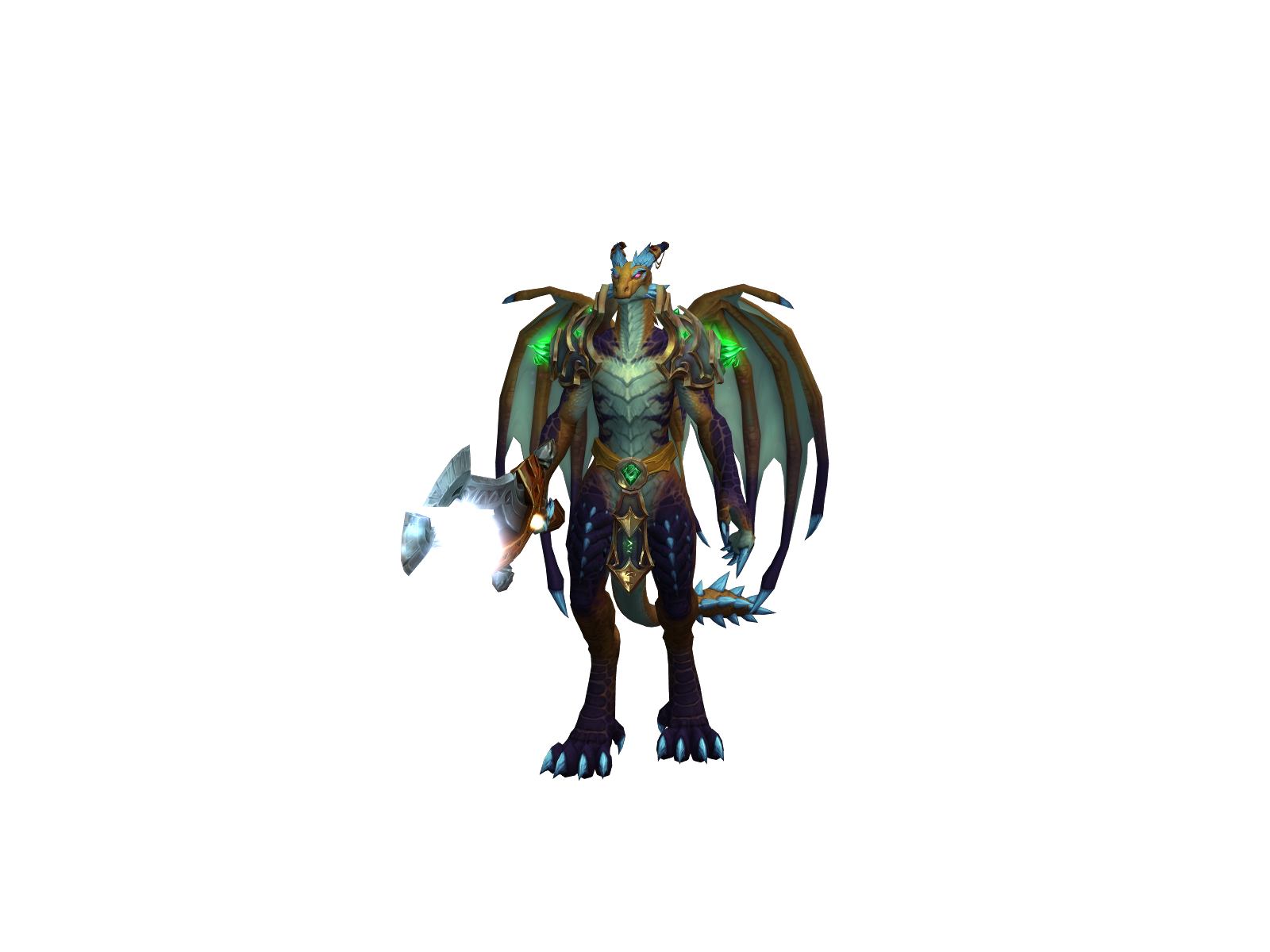 топор 3D character render