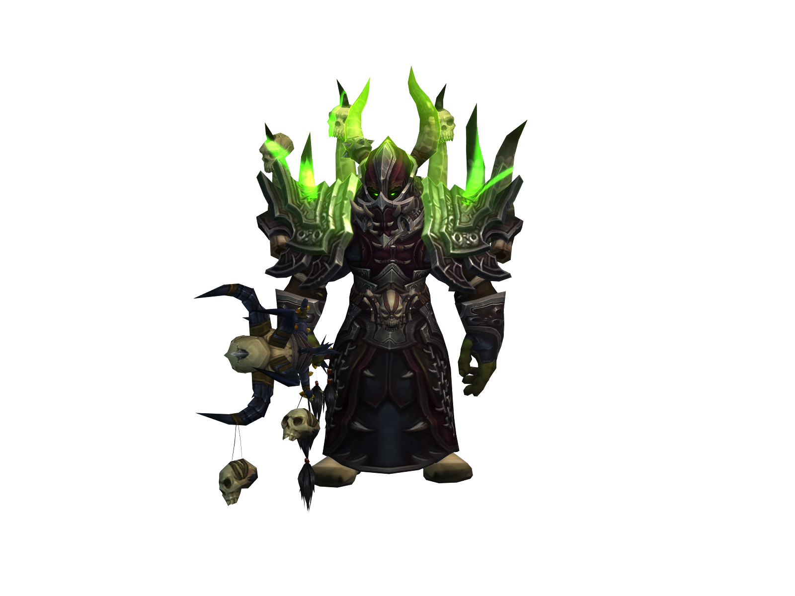 Соулдрейн 3D character render
