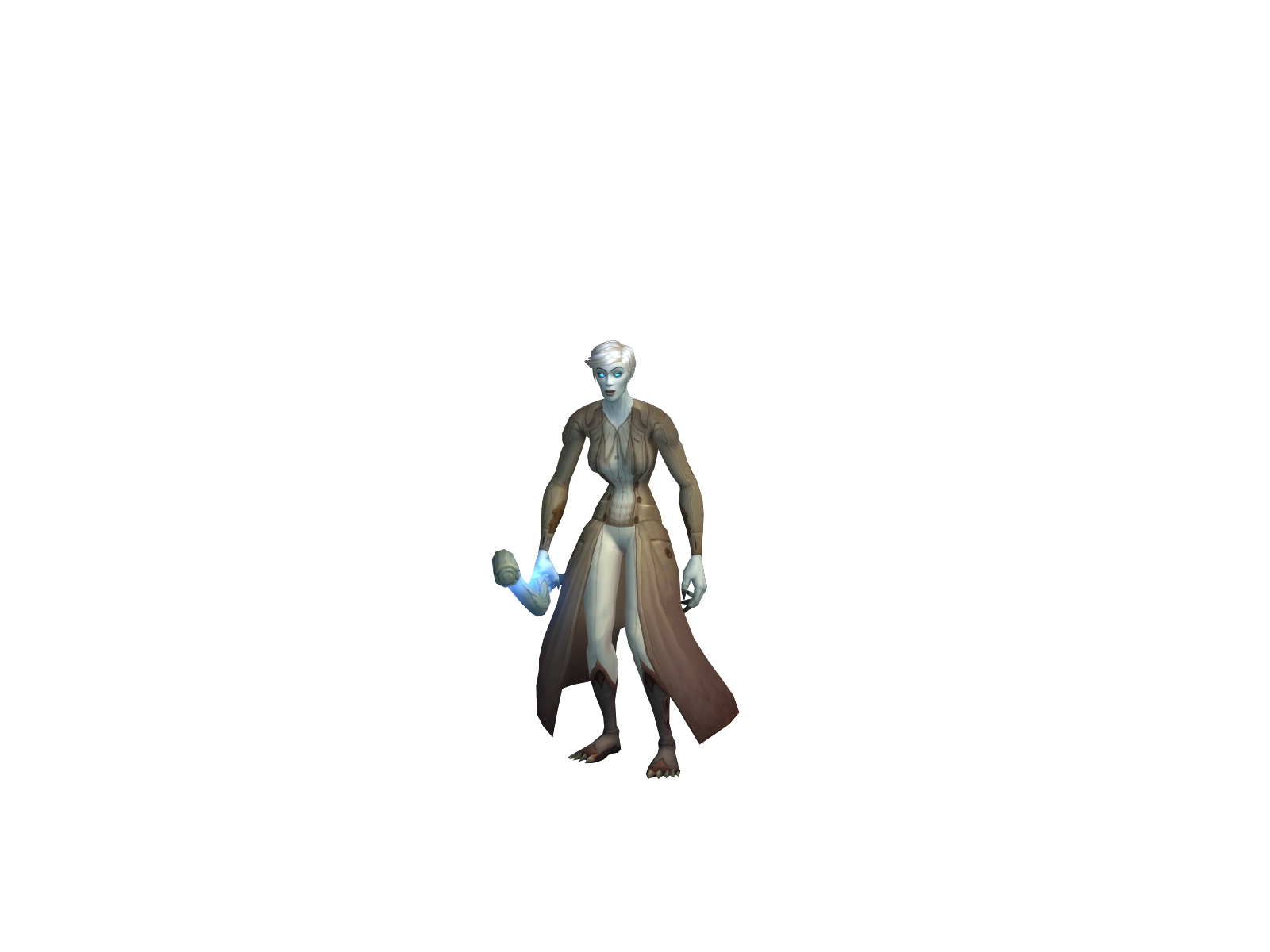 Стухлана 3D character render