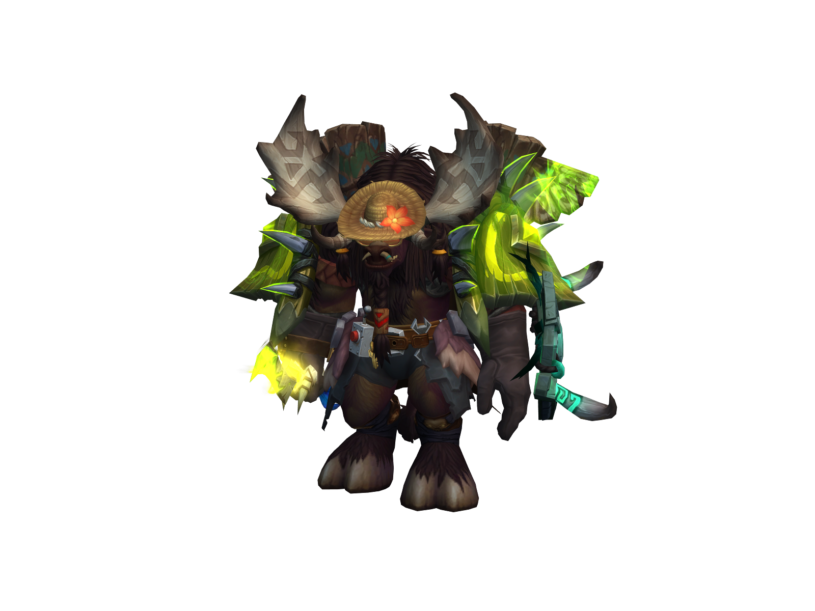 Кефрий 3D character render