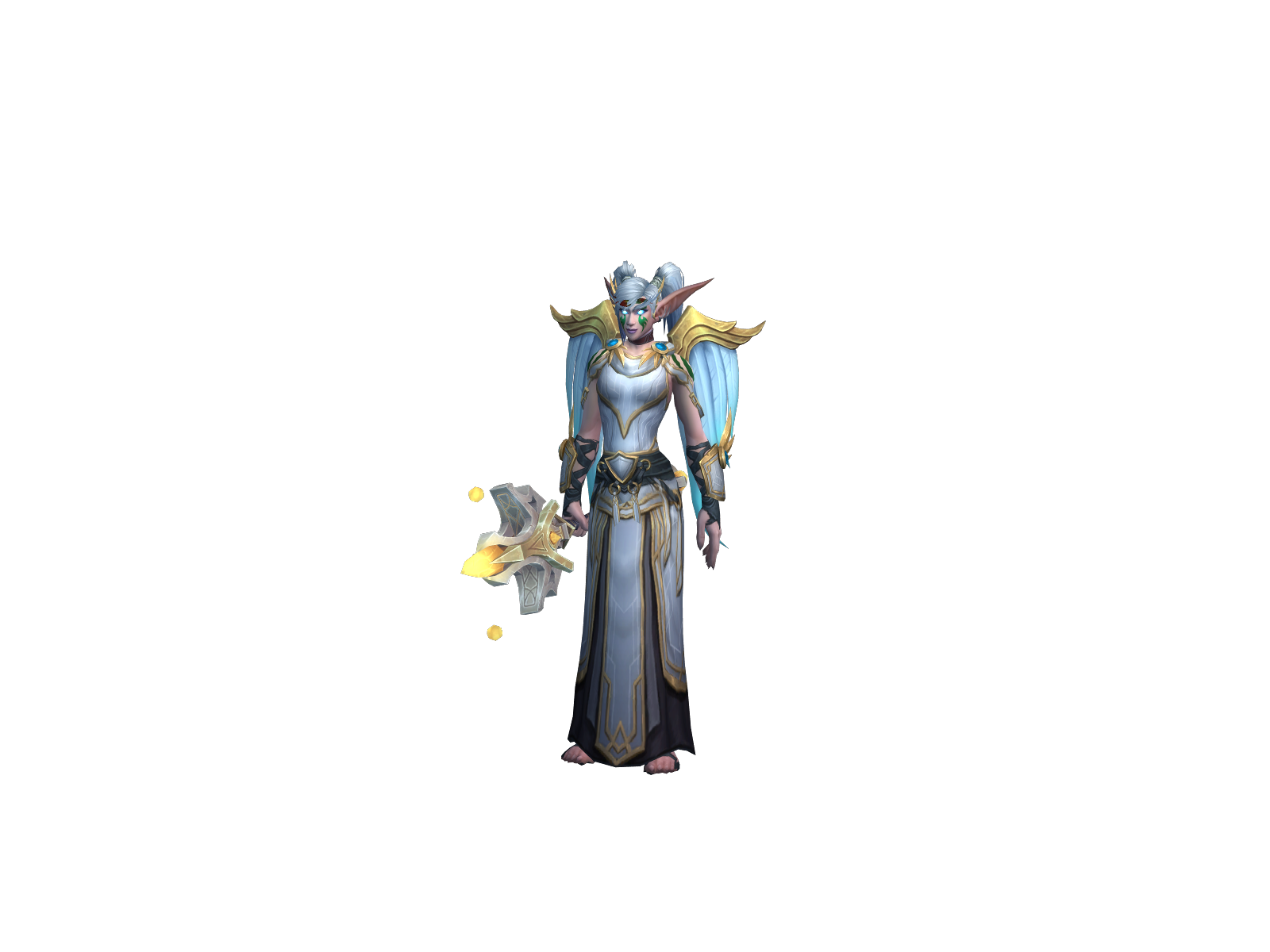Хилючекуней 3D character render