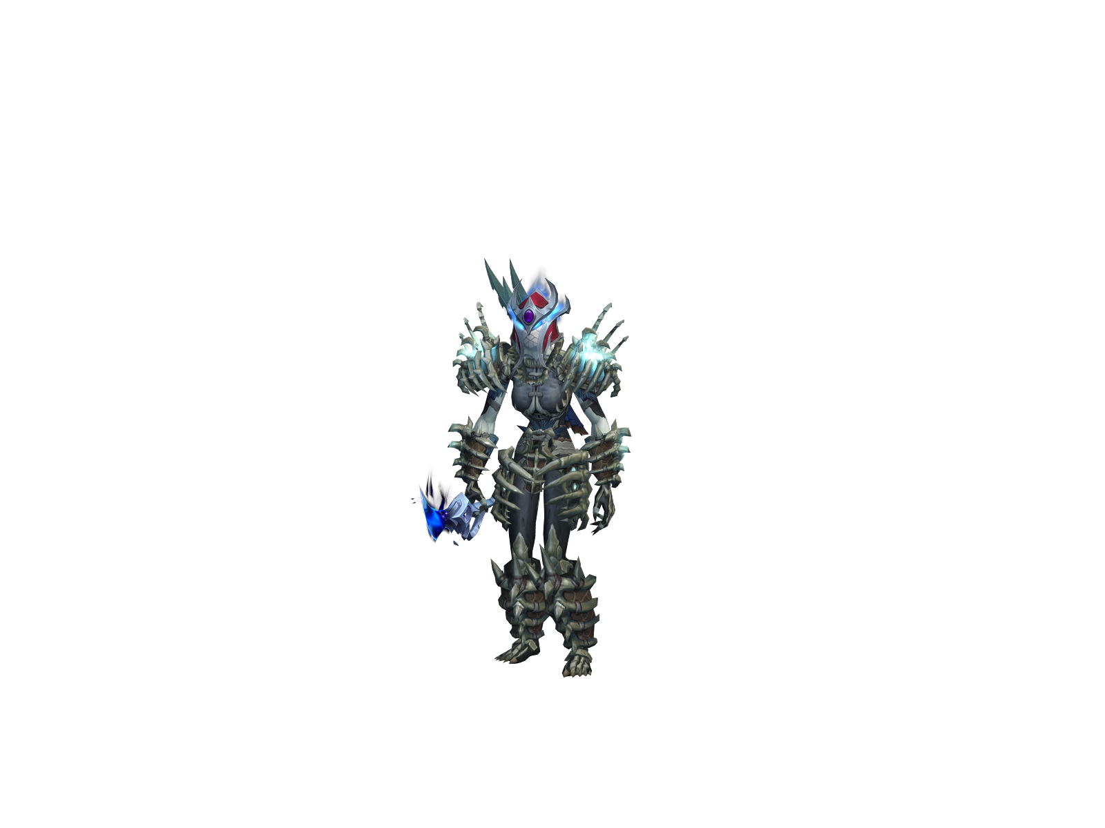 Мсьетуман 3D character render