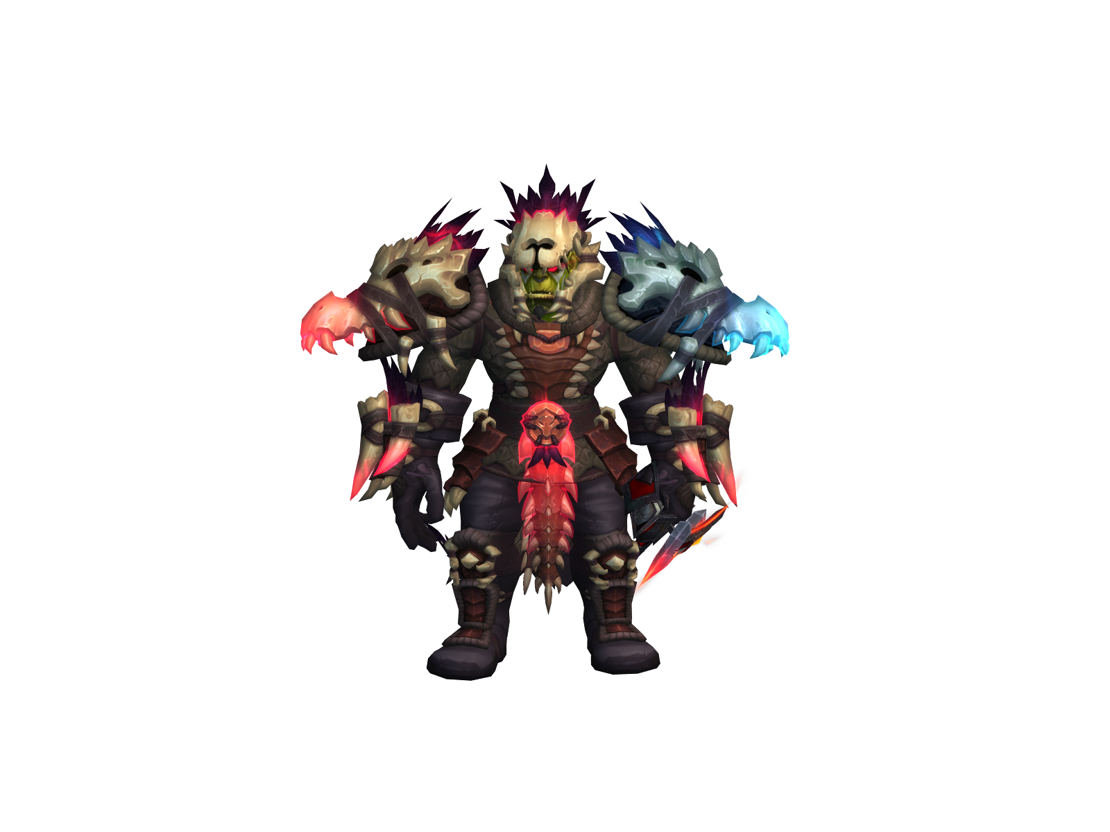 Нюкемх 3D character render