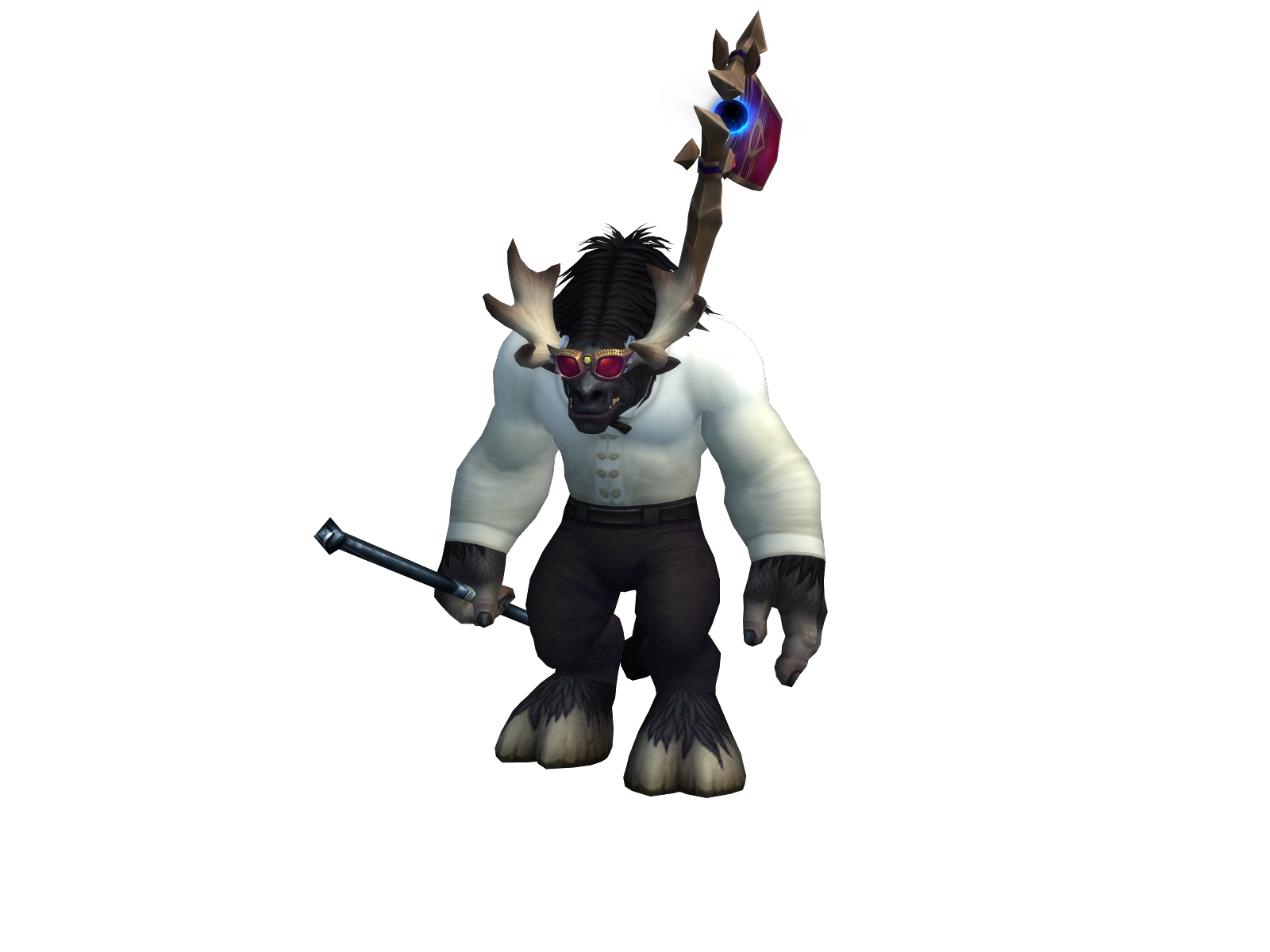 Мотоблок 3D character render