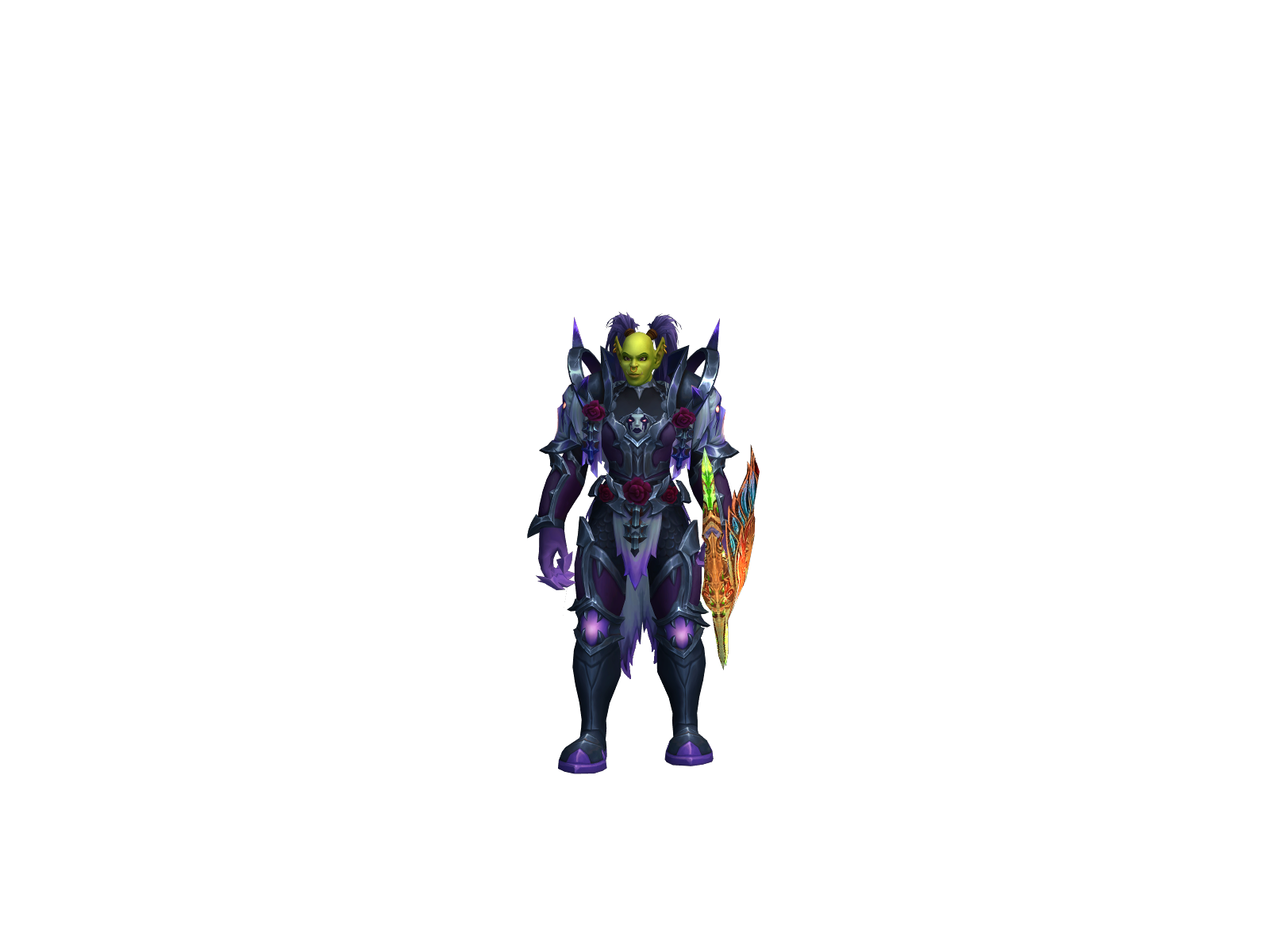 Фионнах 3D character render