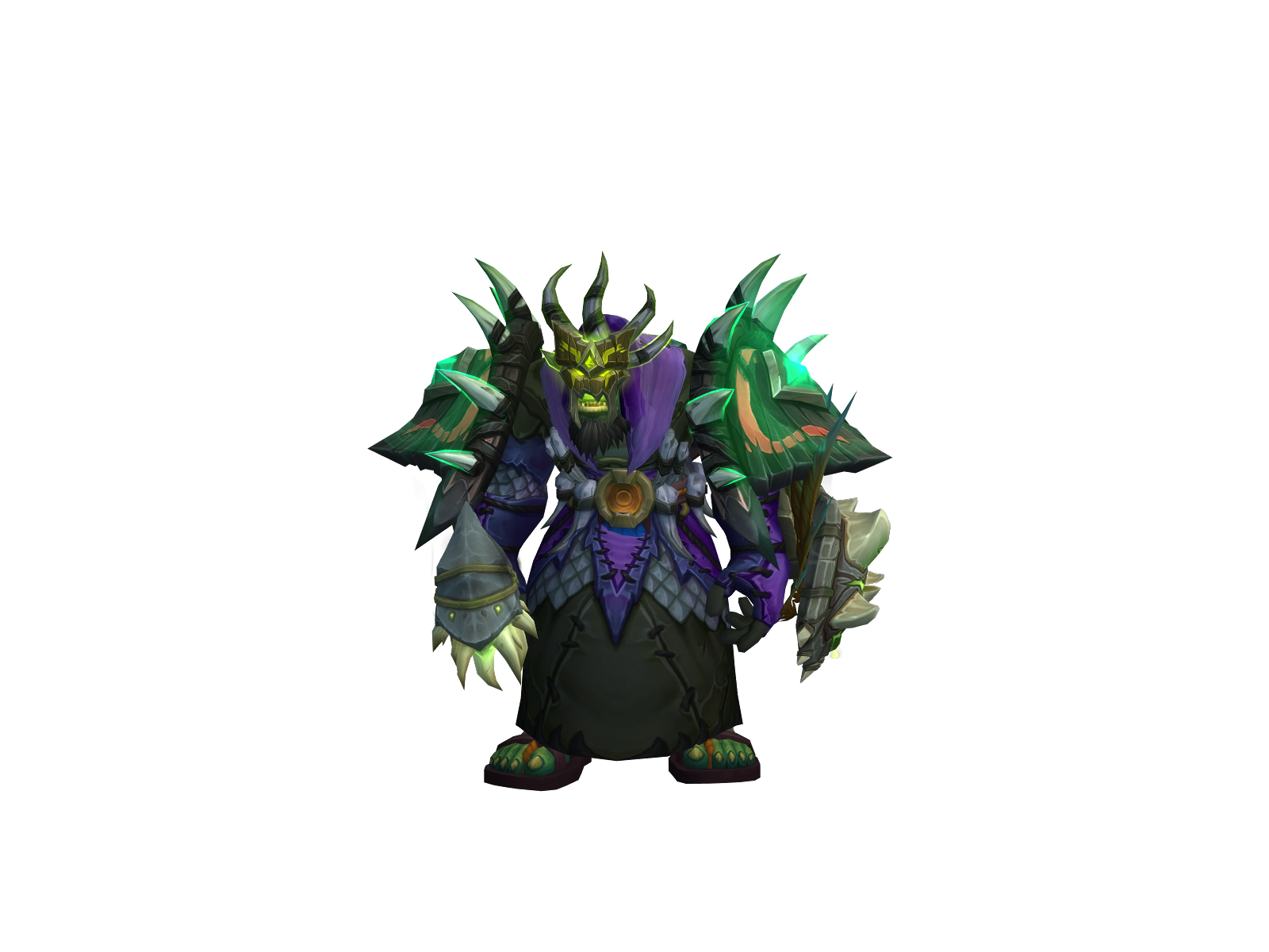 Таскиэль 3D character render