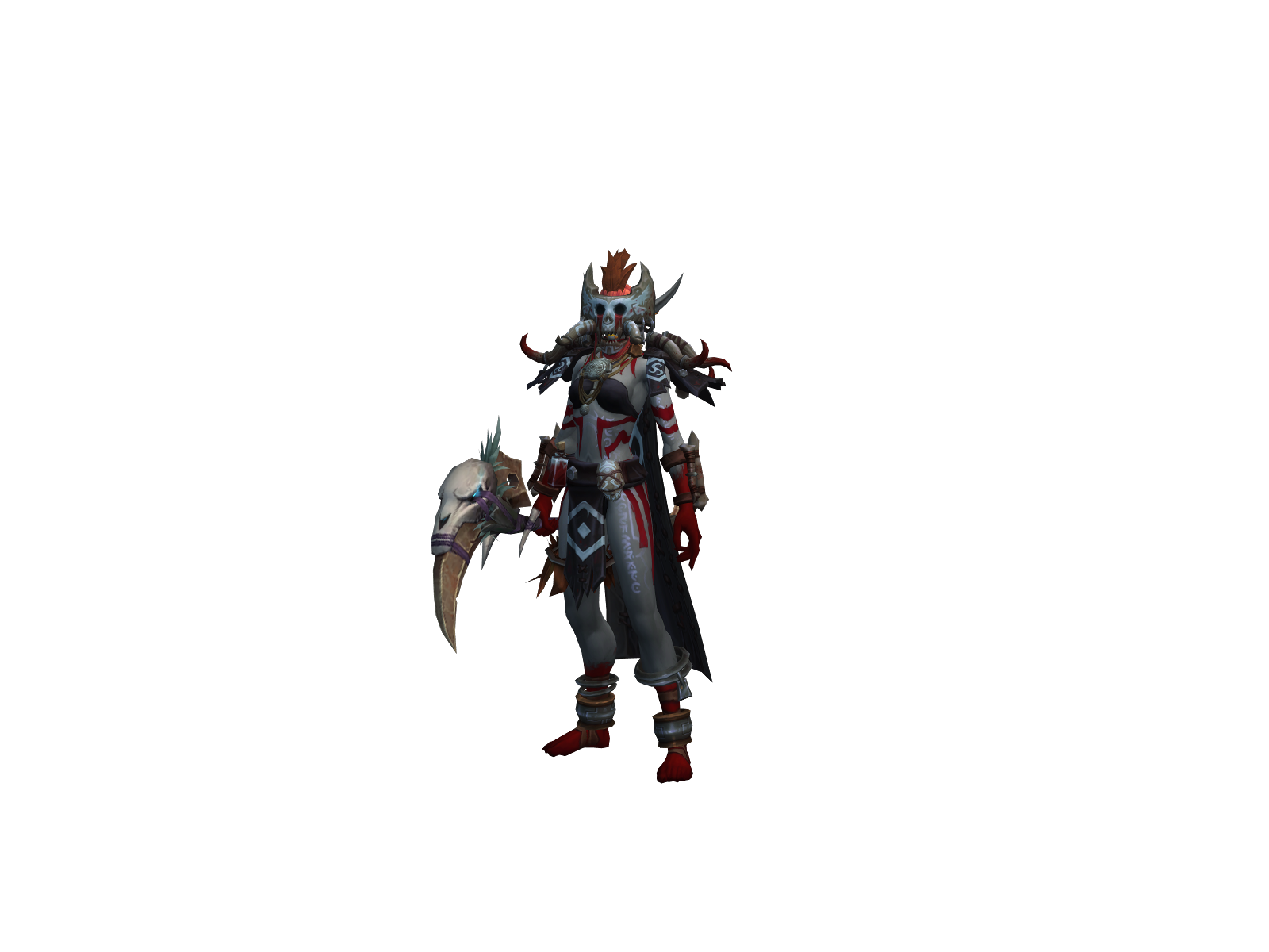 Мазафук 3D character render