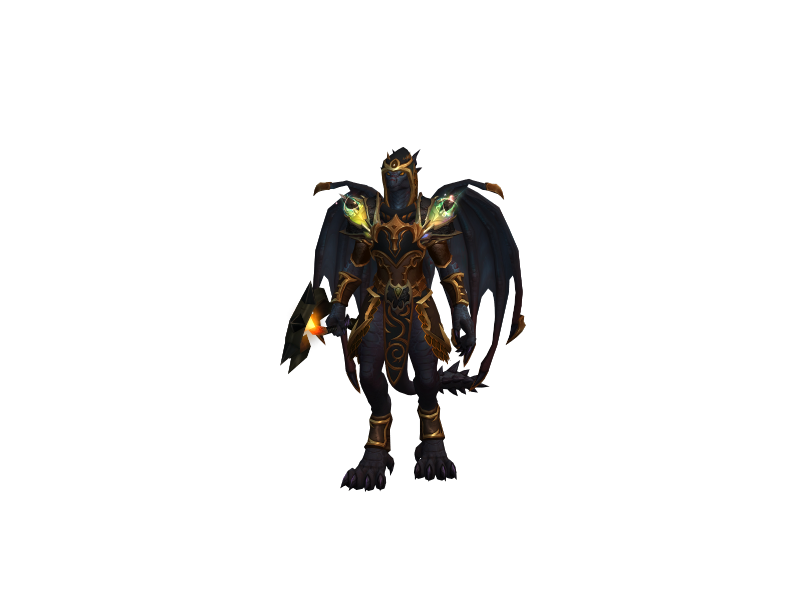 Атмион 3D character render
