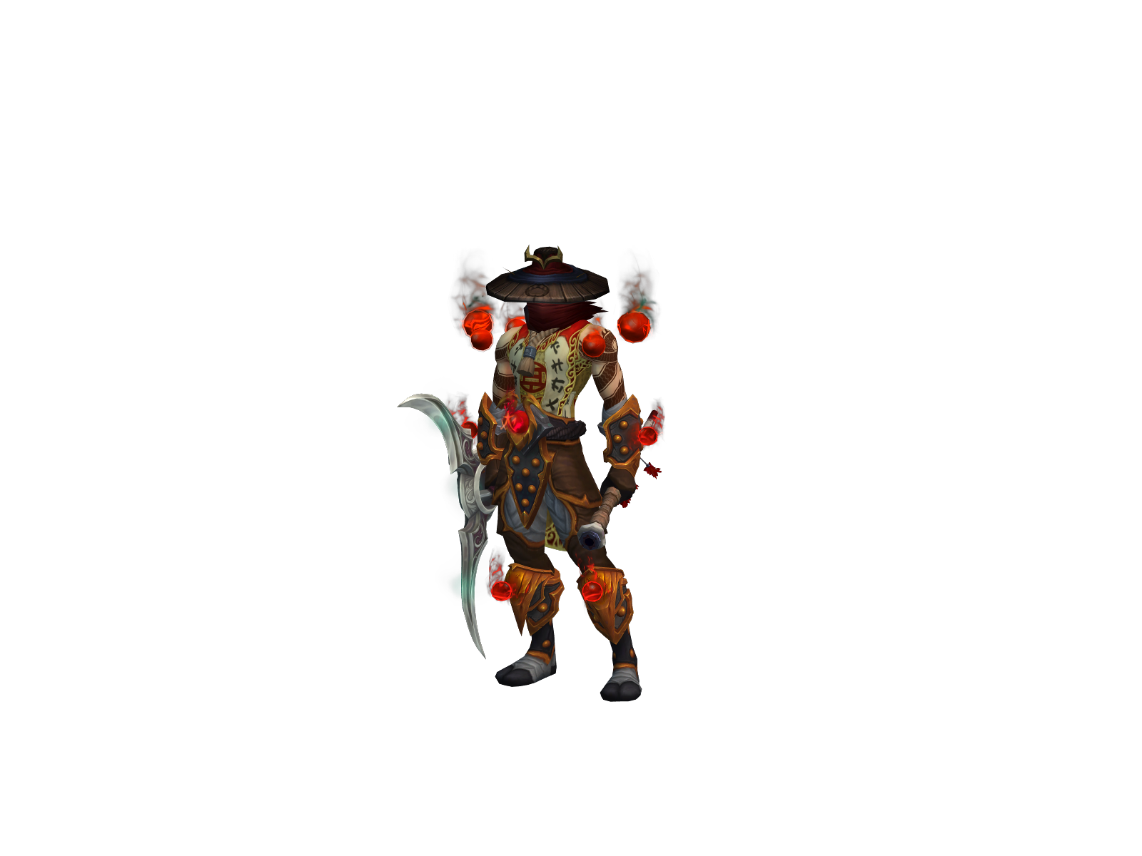 Таомэй 3D character render