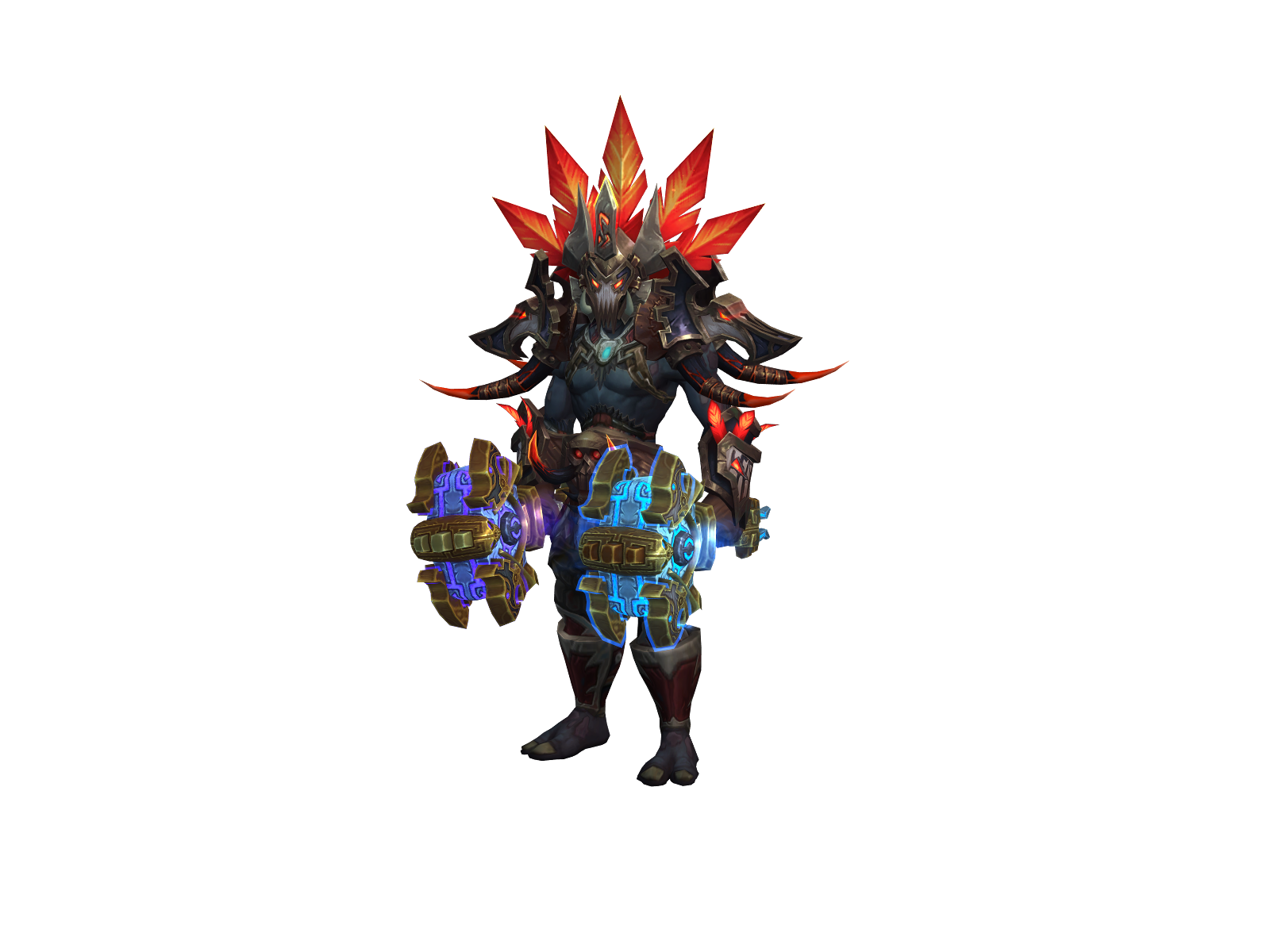 Скэркроу 3D character render