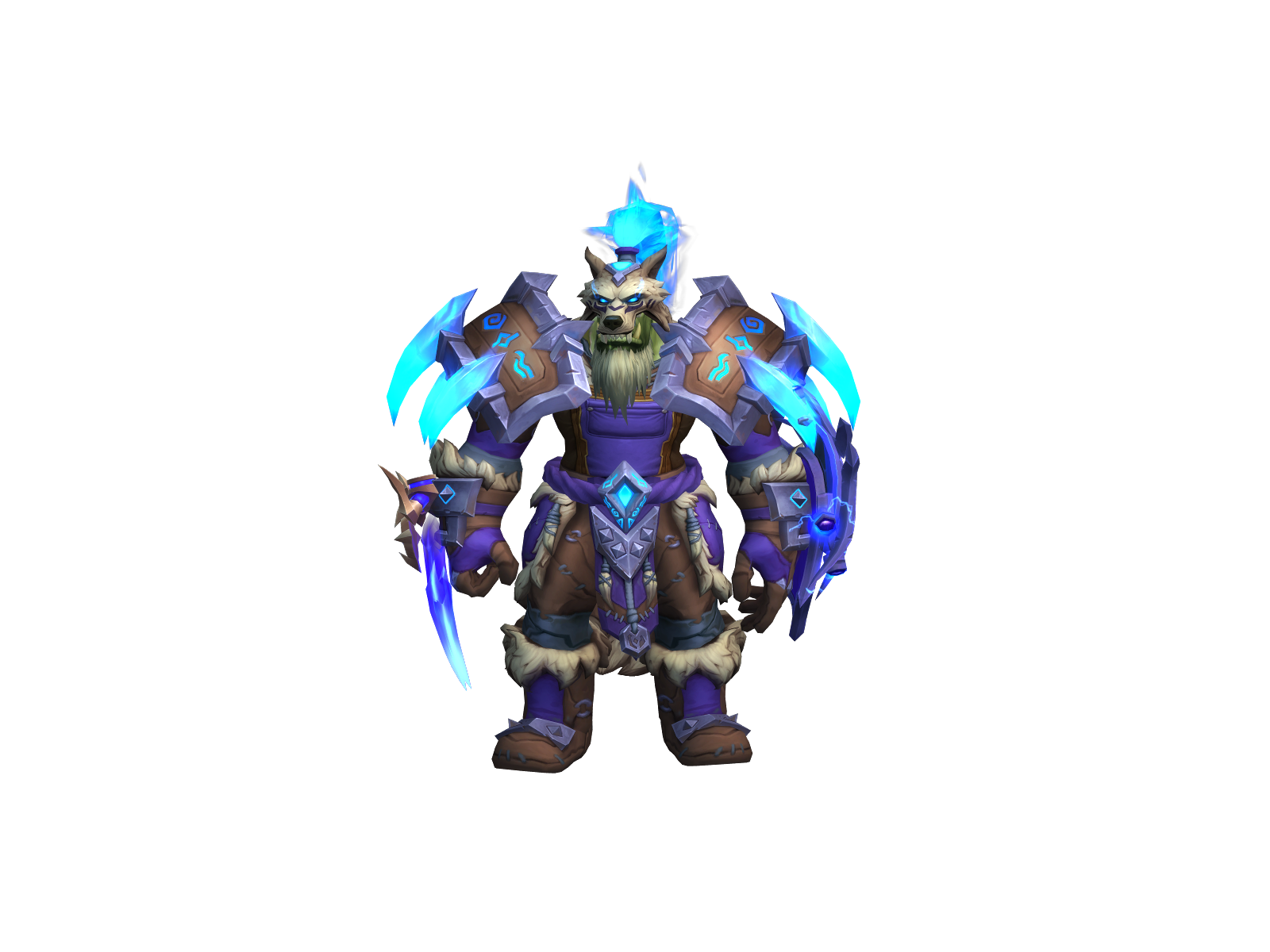 Дрейкктар 3D character render