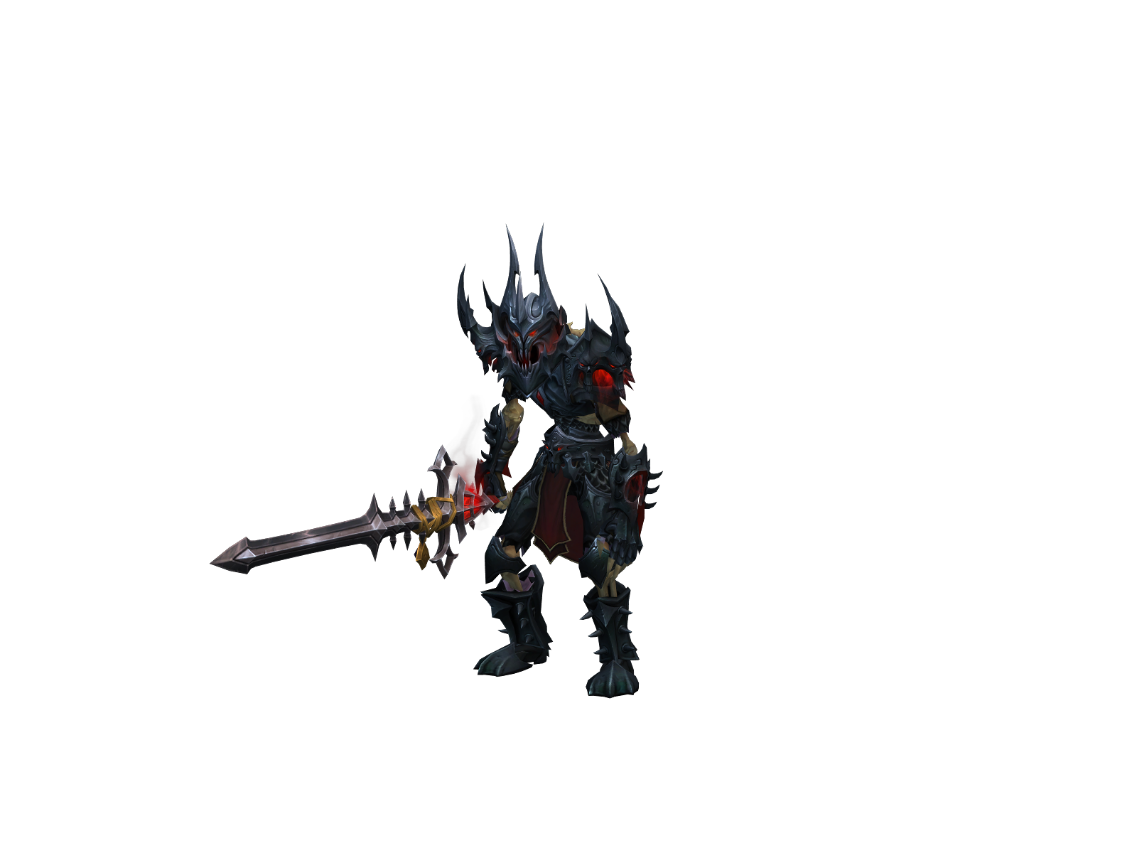 Элендрион 3D character render