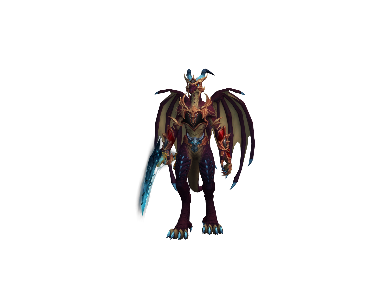 Мэддраконка 3D character render