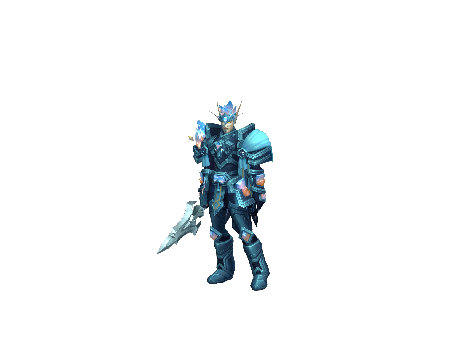 Анреалфрост 3D character render