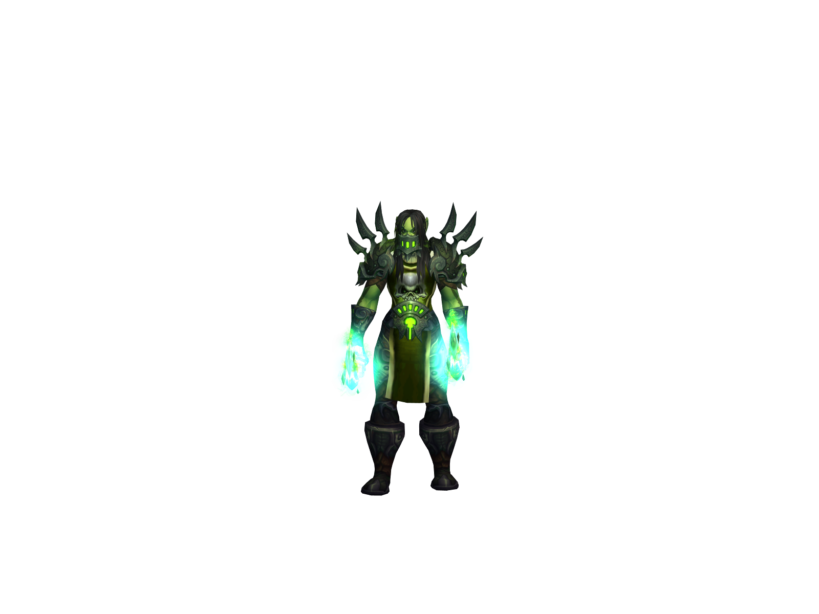 Рейвор 3D character render