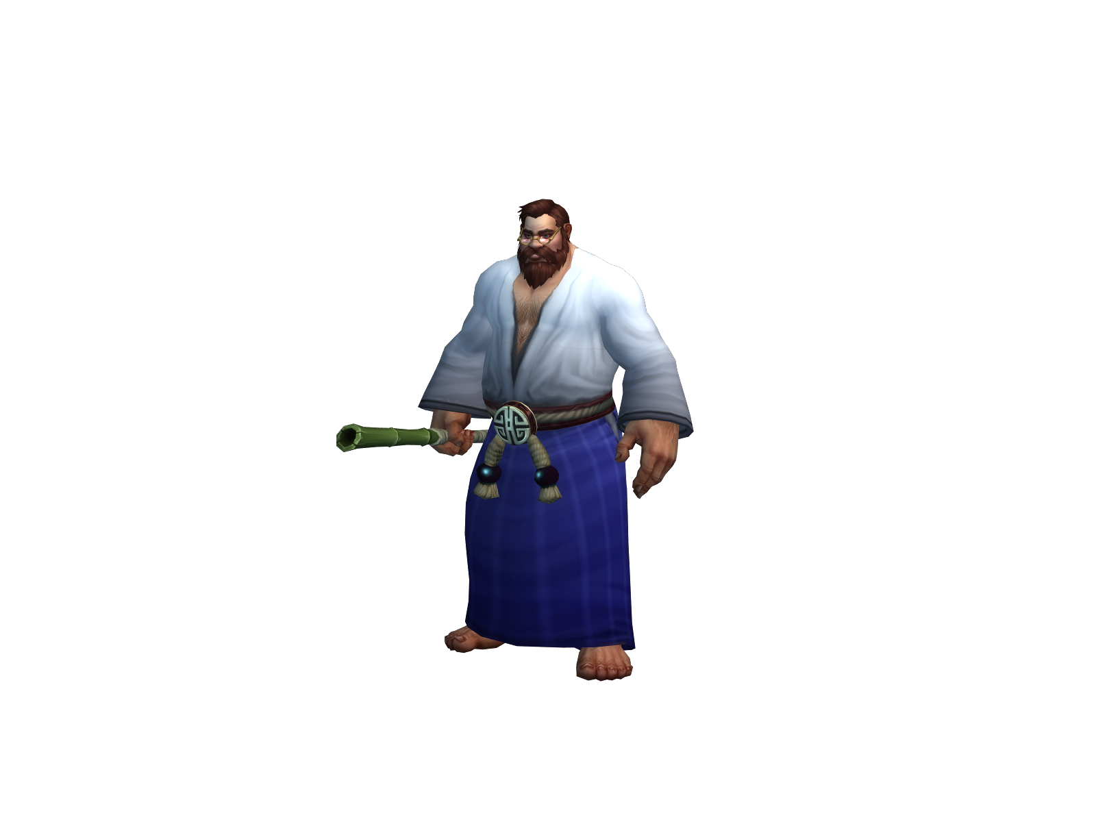 Пунька 3D character render