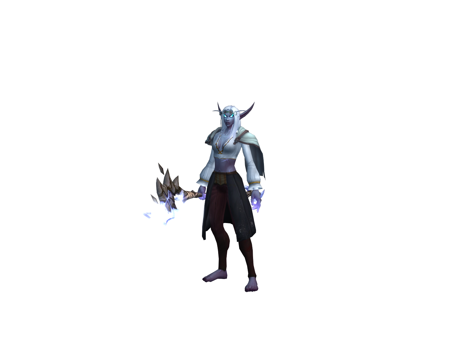 Винтовой 3D character render