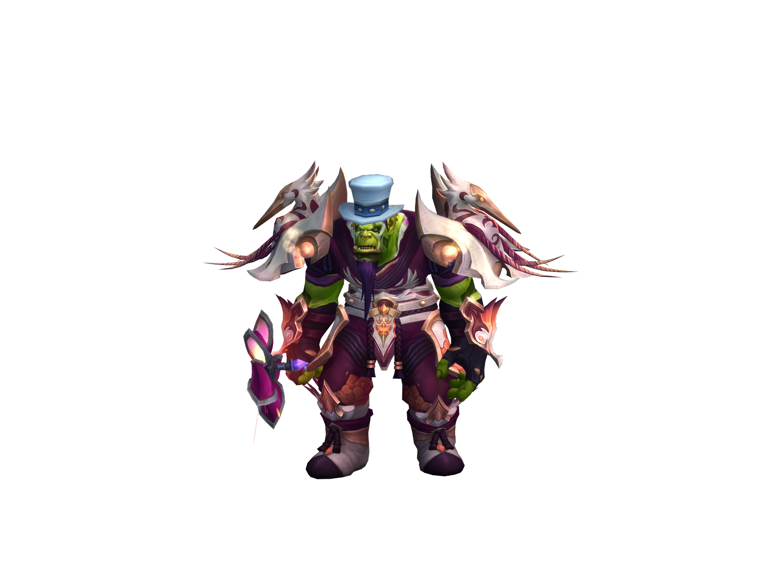 Сонифист 3D character render