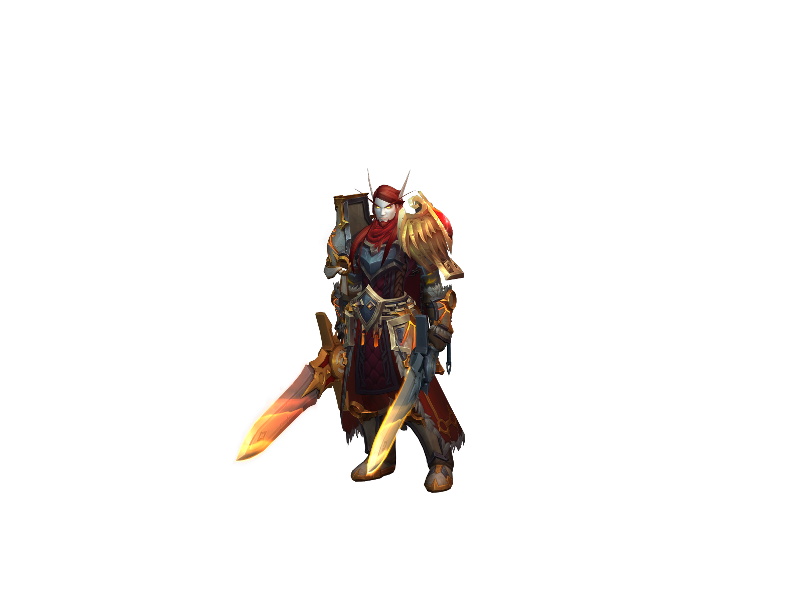 Визерий 3D character render