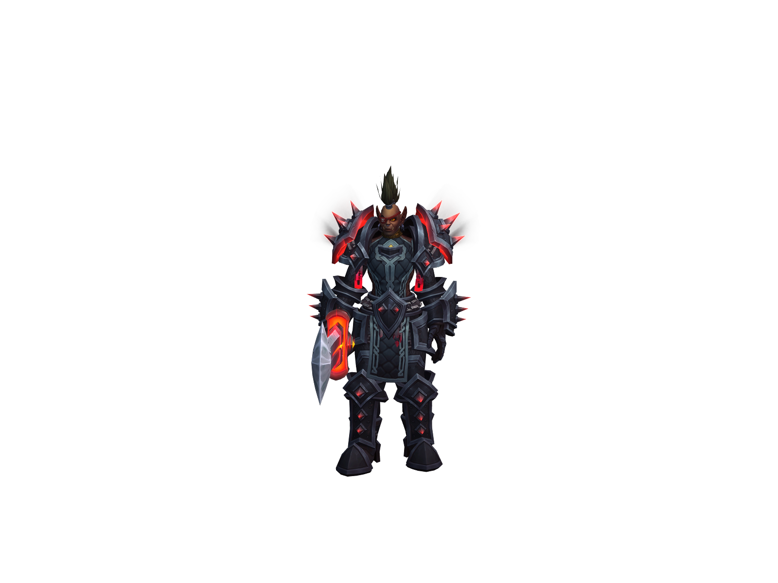 Дифракция 3D character render