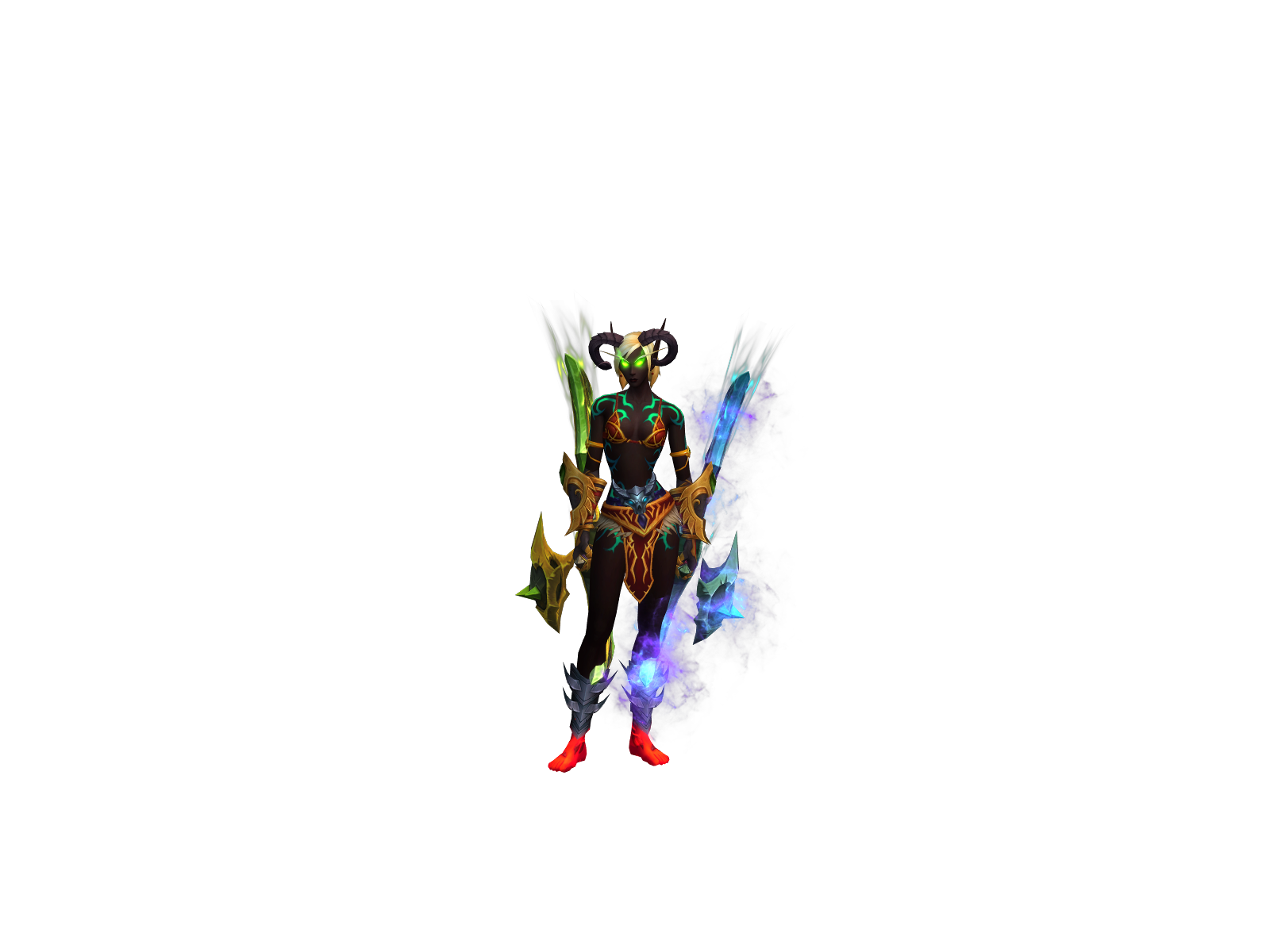 Мэдфьюриоса 3D character render