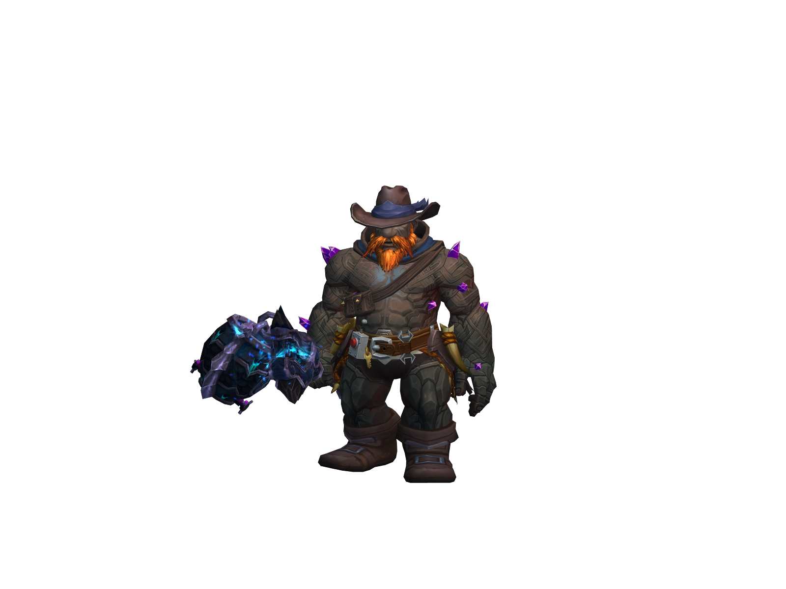 Подвижник 3D character render