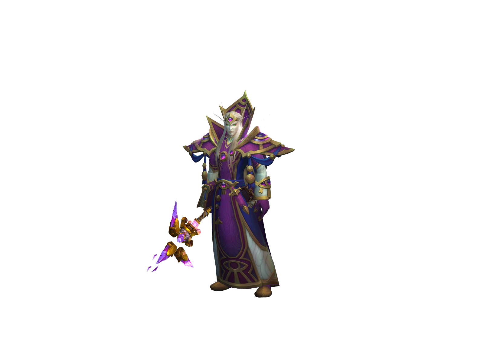 Архариель 3D character render