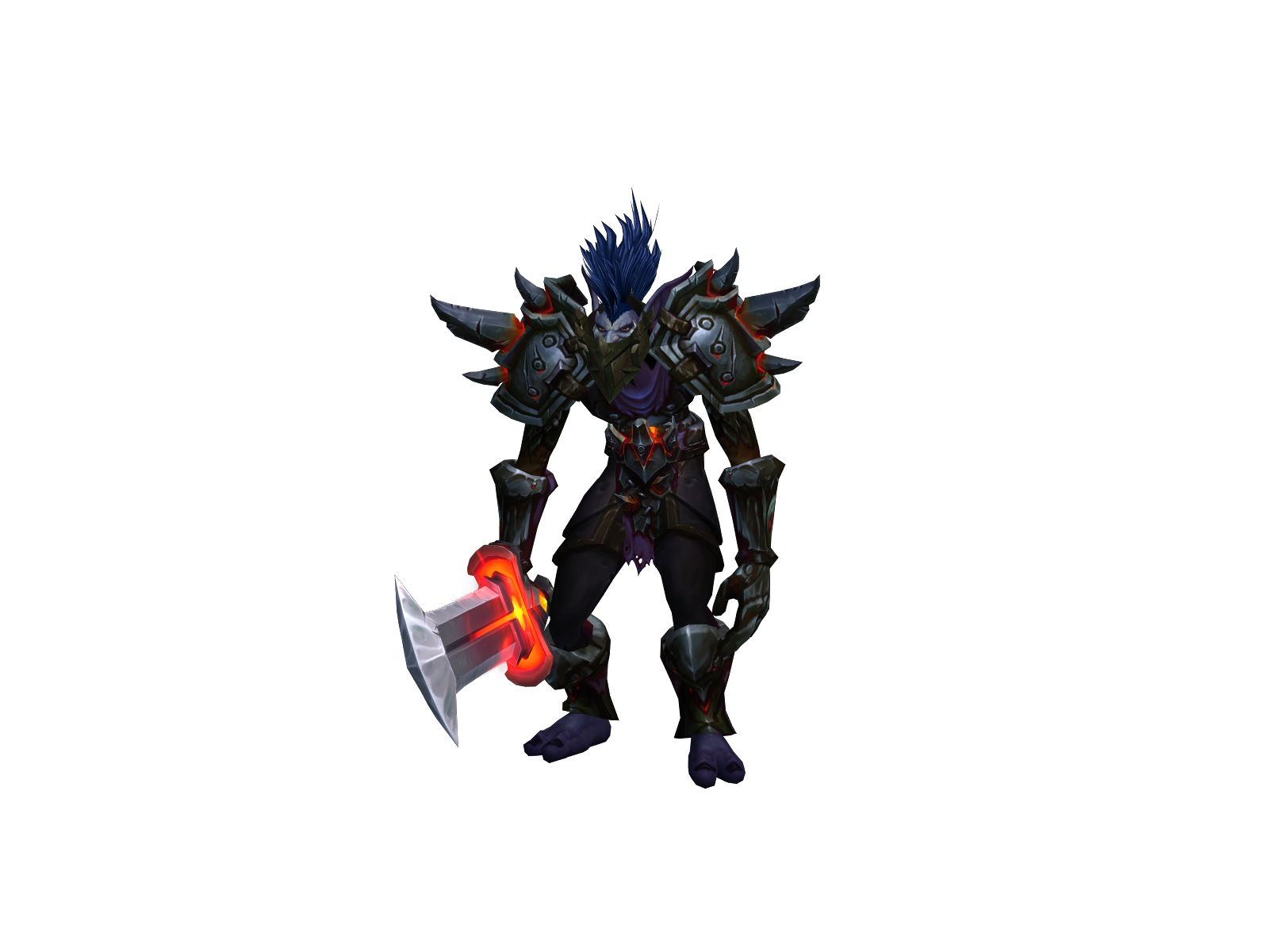 гигасмэшер 3D character render