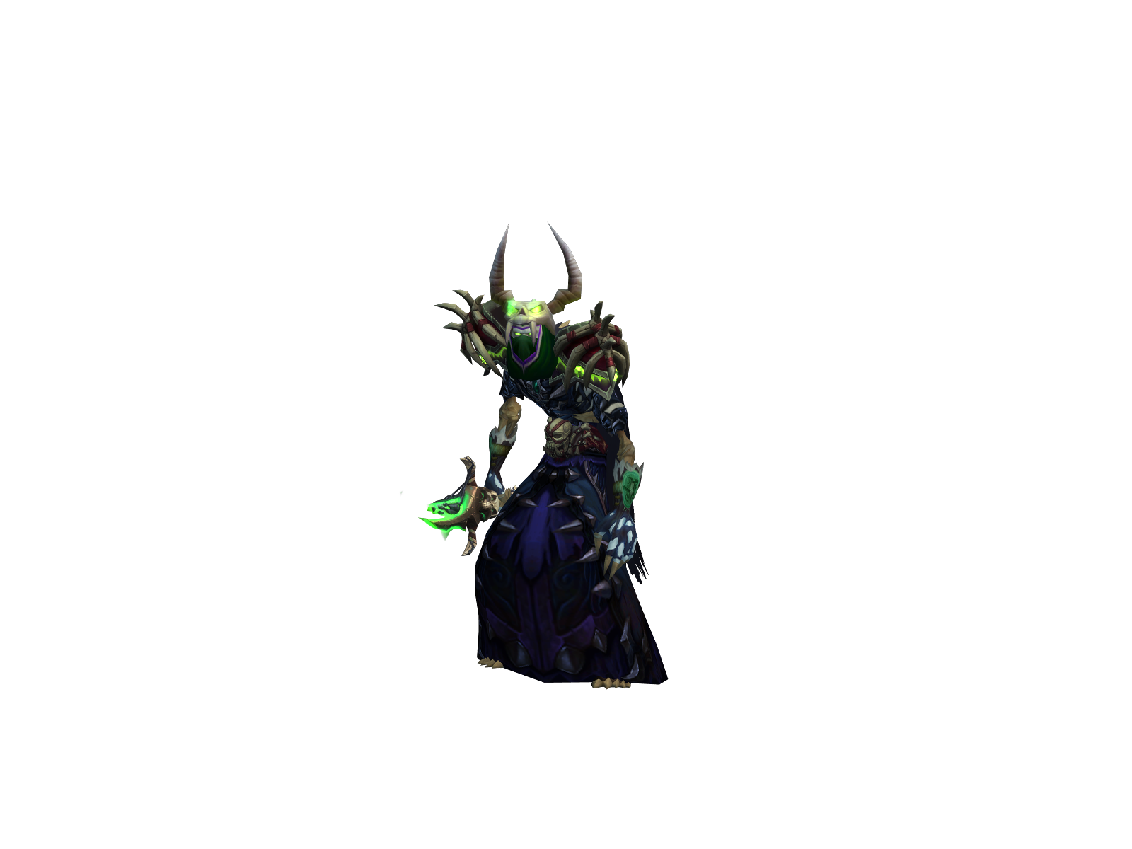Дрэдлокк 3D character render
