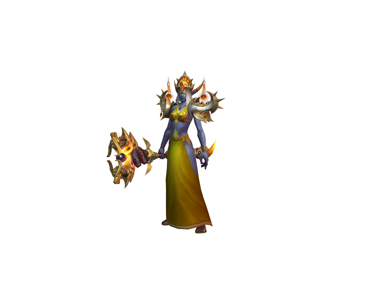 Nebelpfade 3D character render