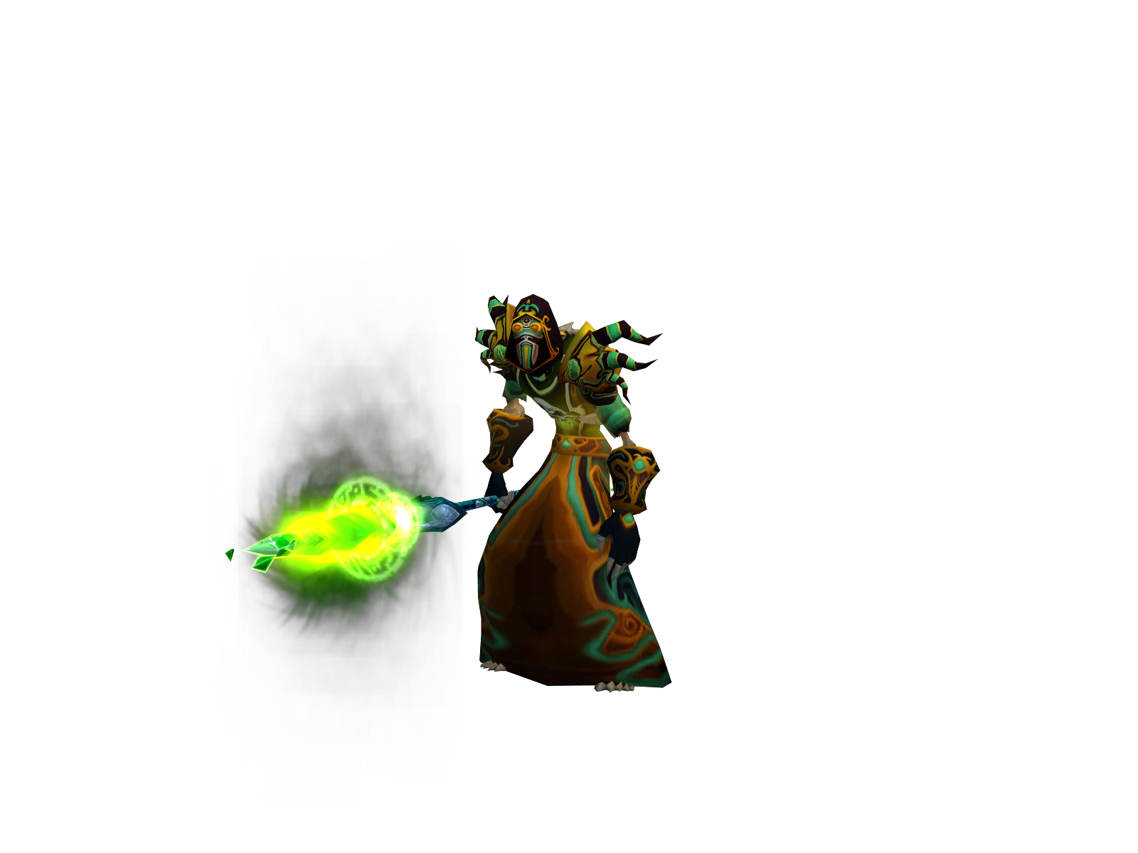 Hypercepth 3D character render