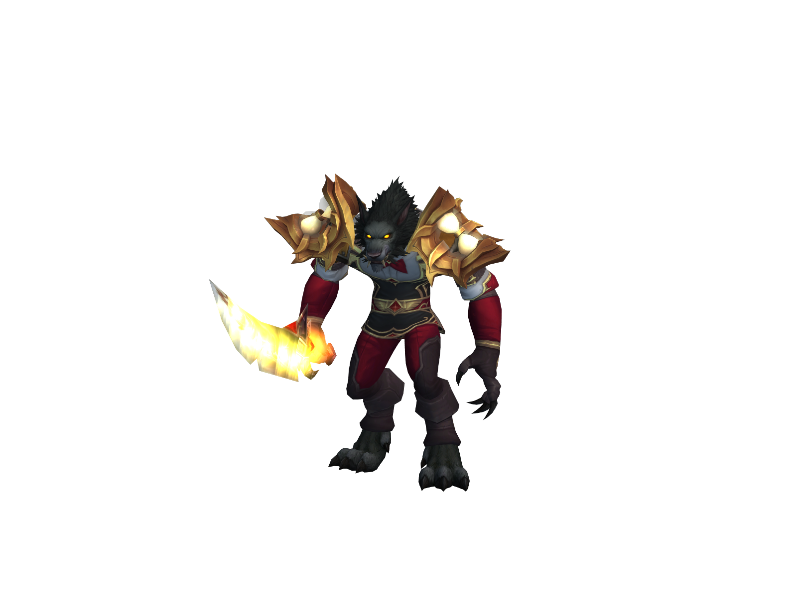 Gariusus 3D character render
