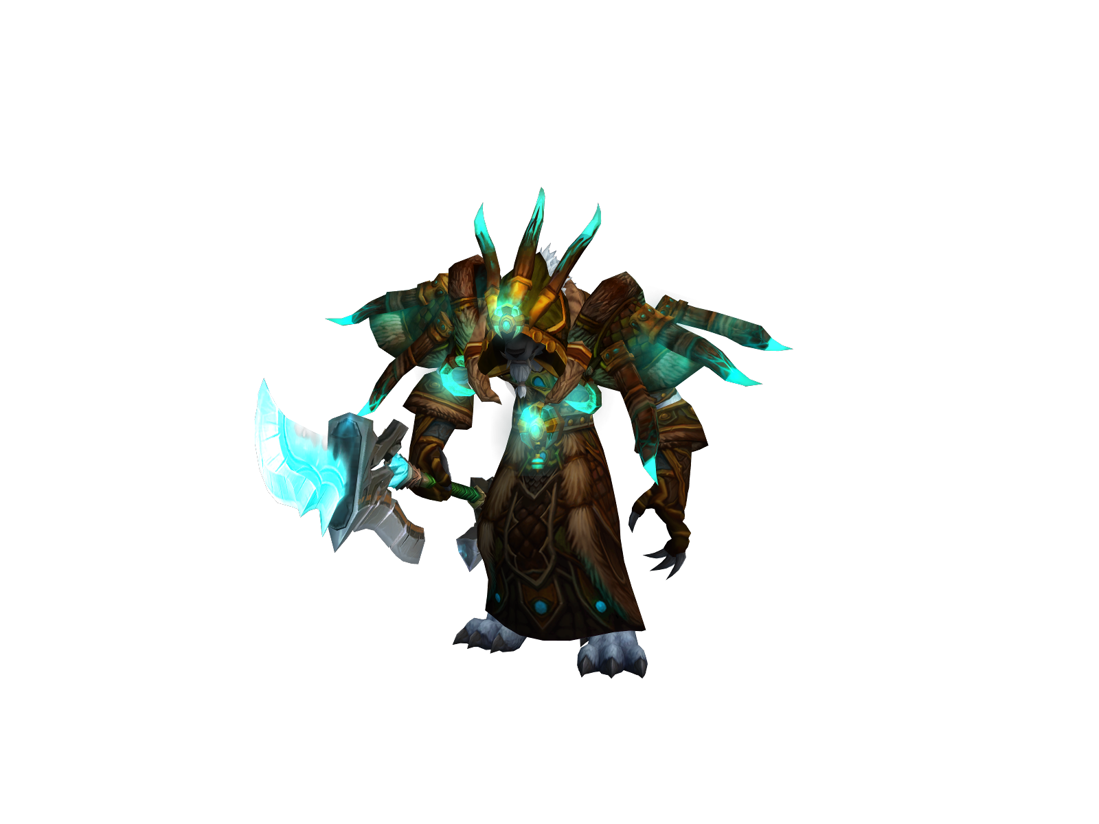 Chanden 3D character render