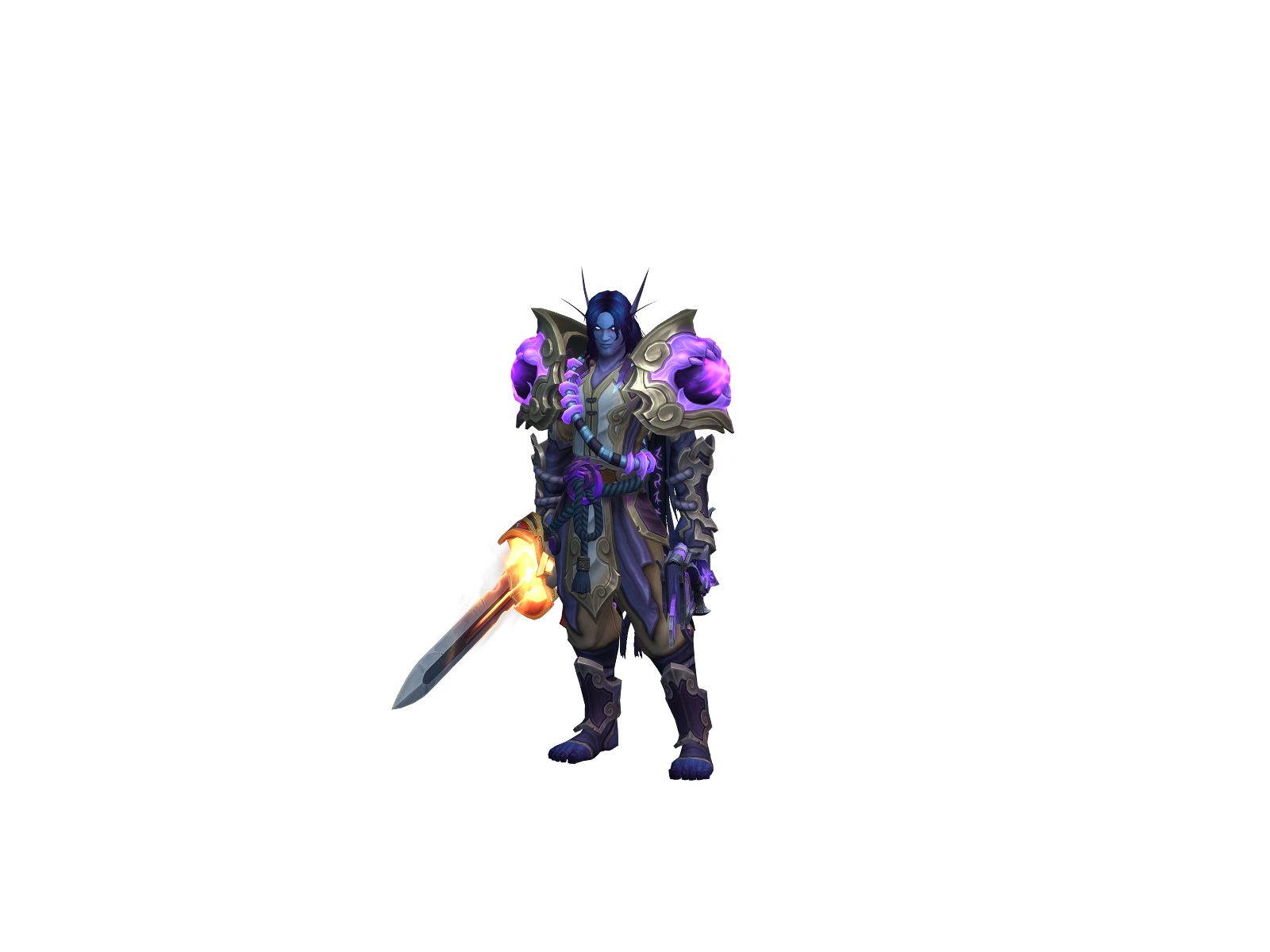 Aschen 3D character render