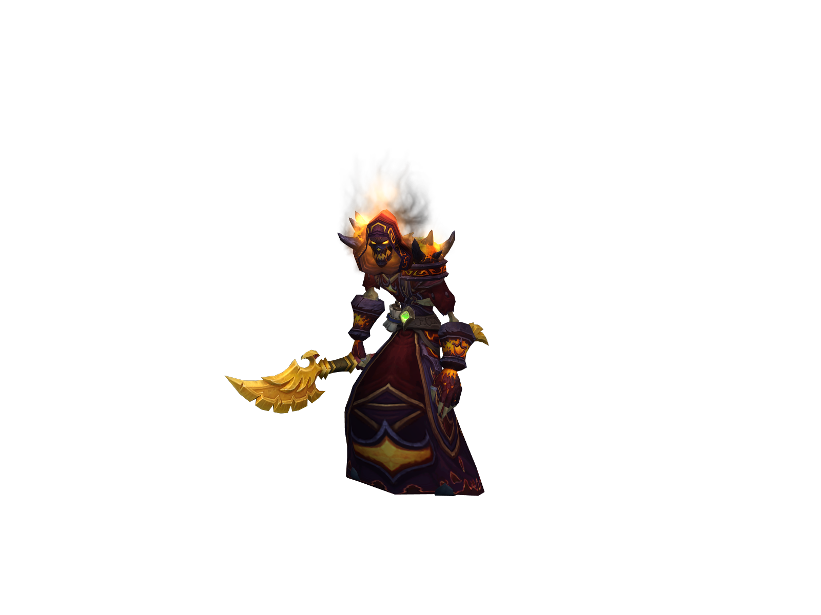 Nuärudöd 3D character render