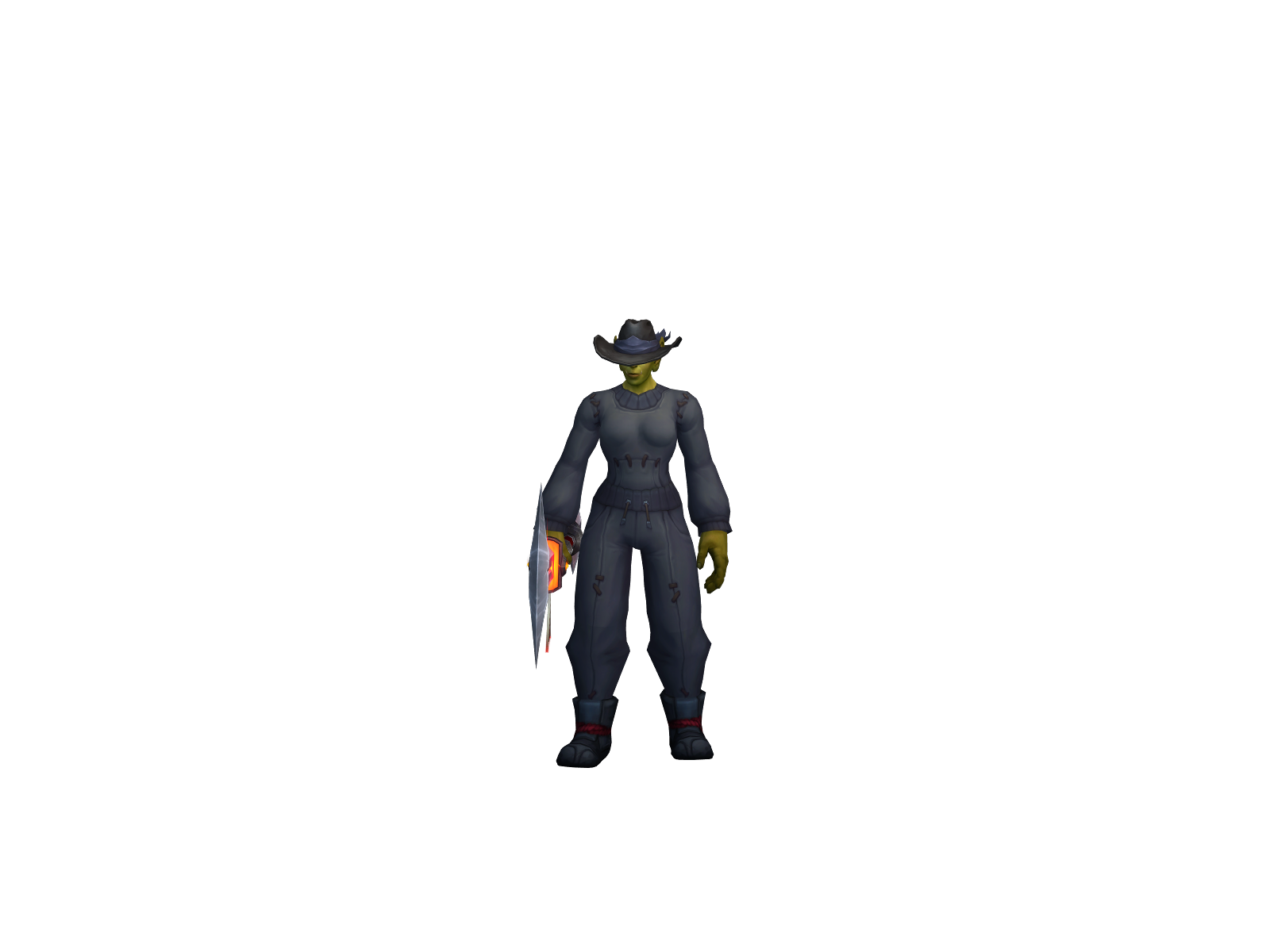 Looptroop 3D character render
