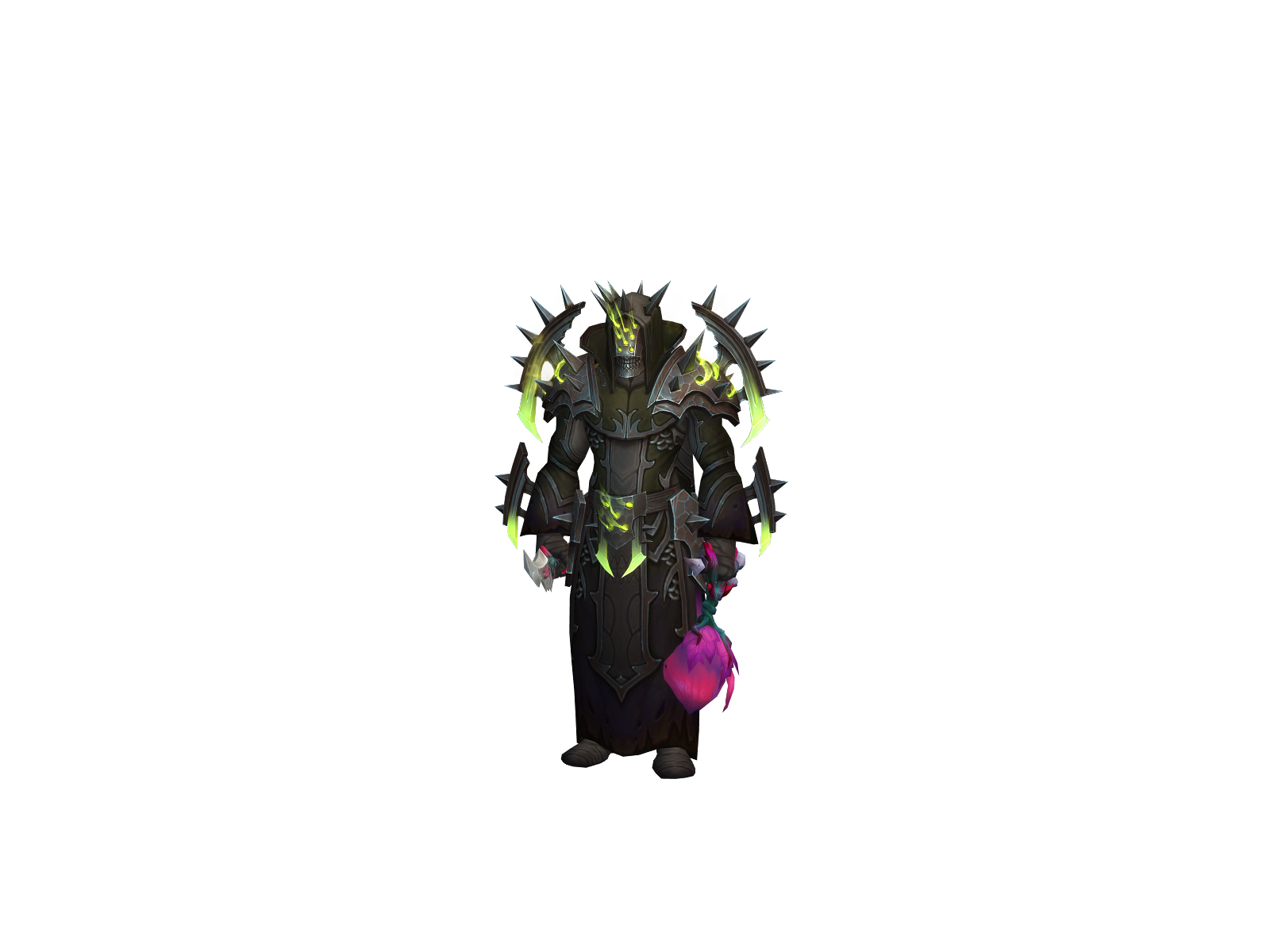 Malecar 3D character render