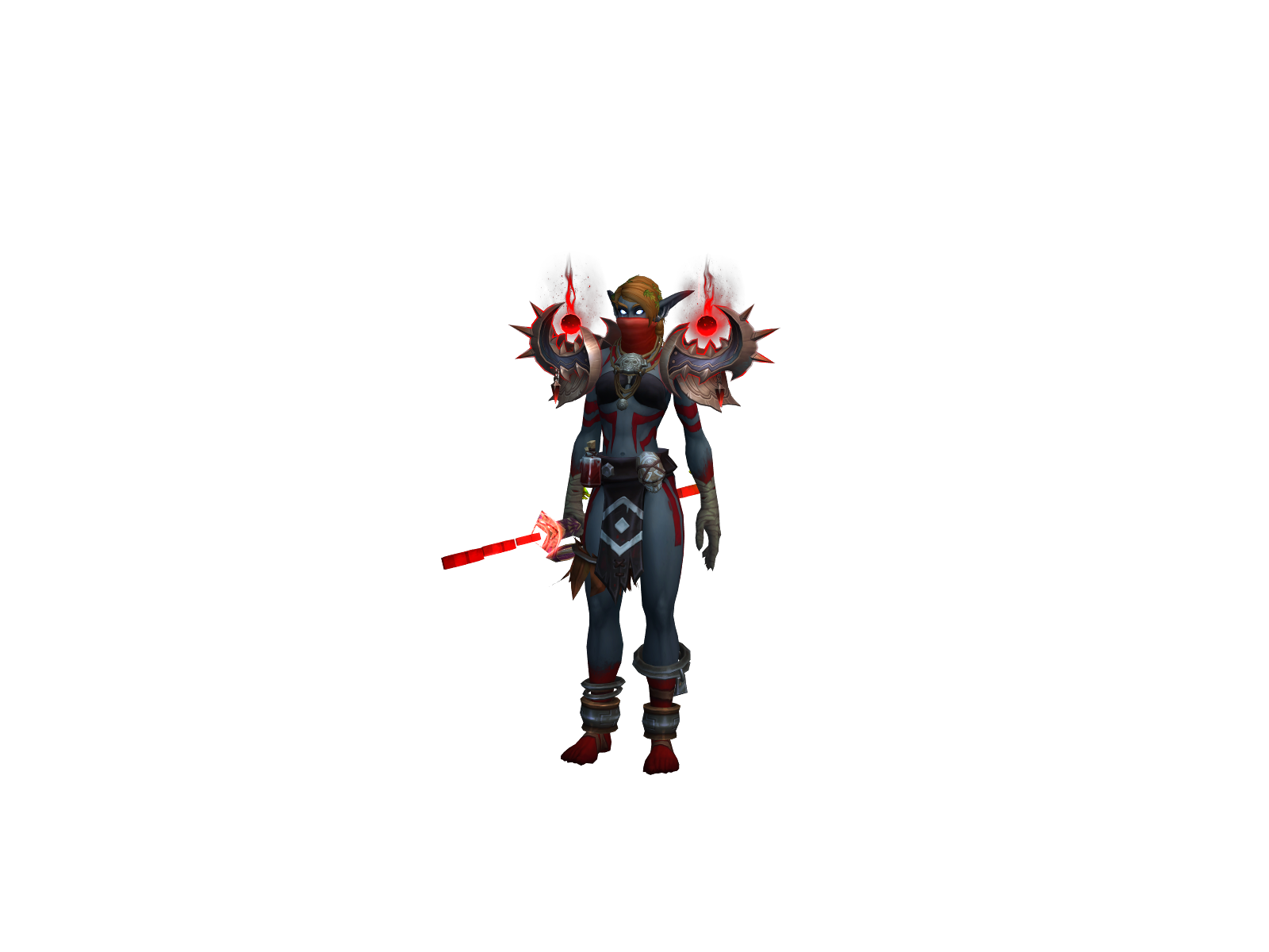 Head 3D character render