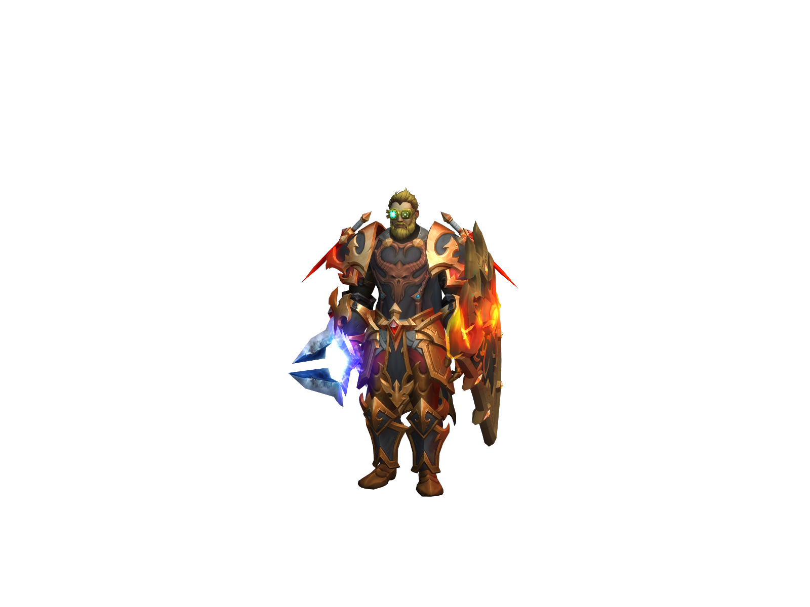 Palacalz 3D character render