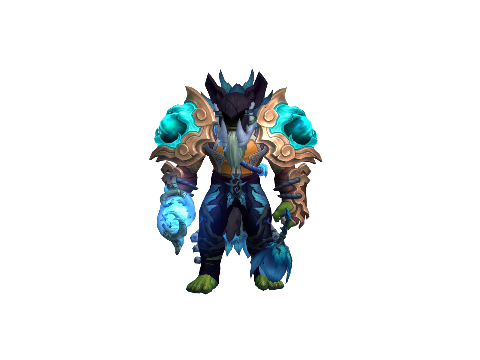 Klesk 3D character render