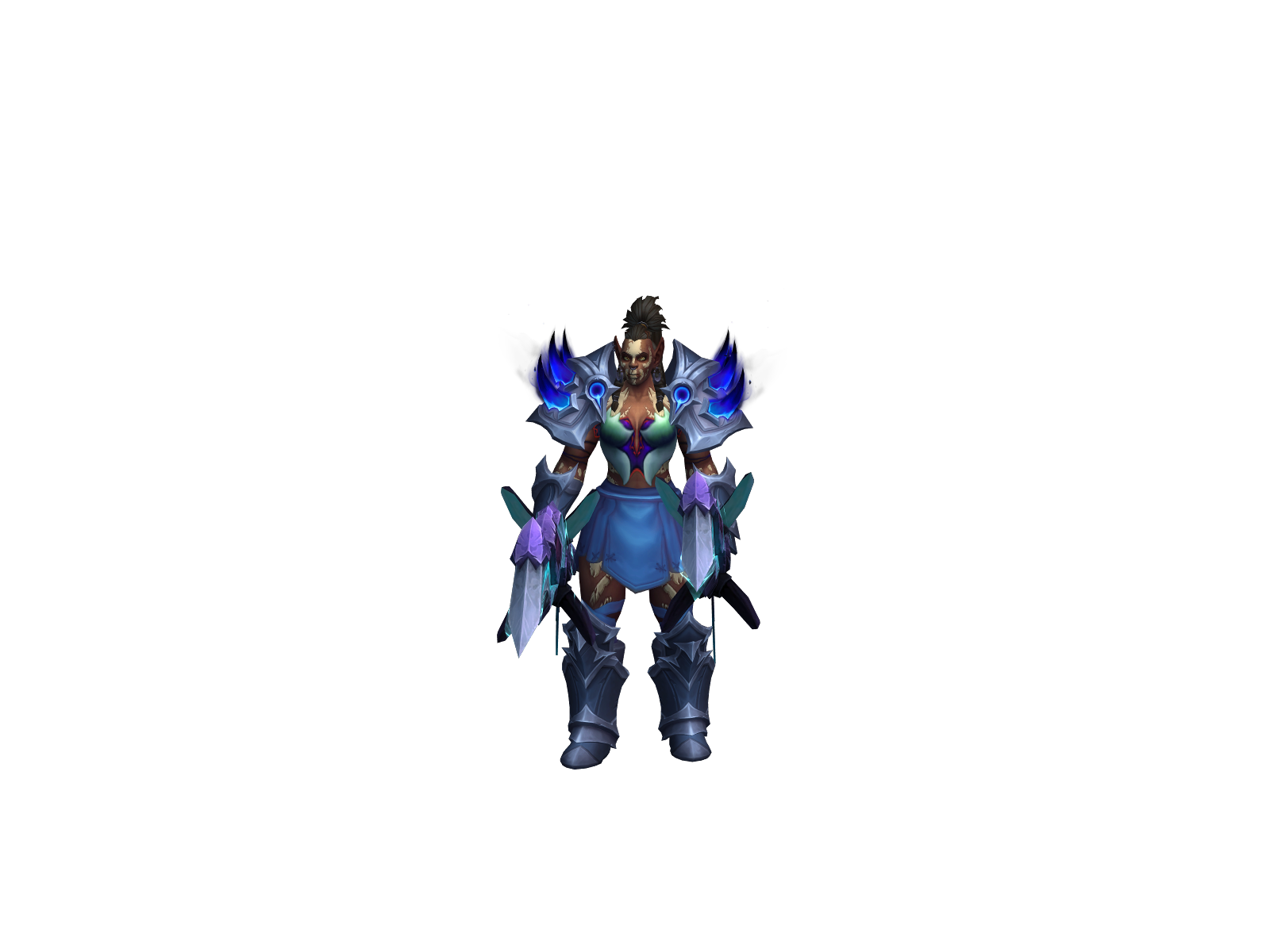 Warka 3D character render