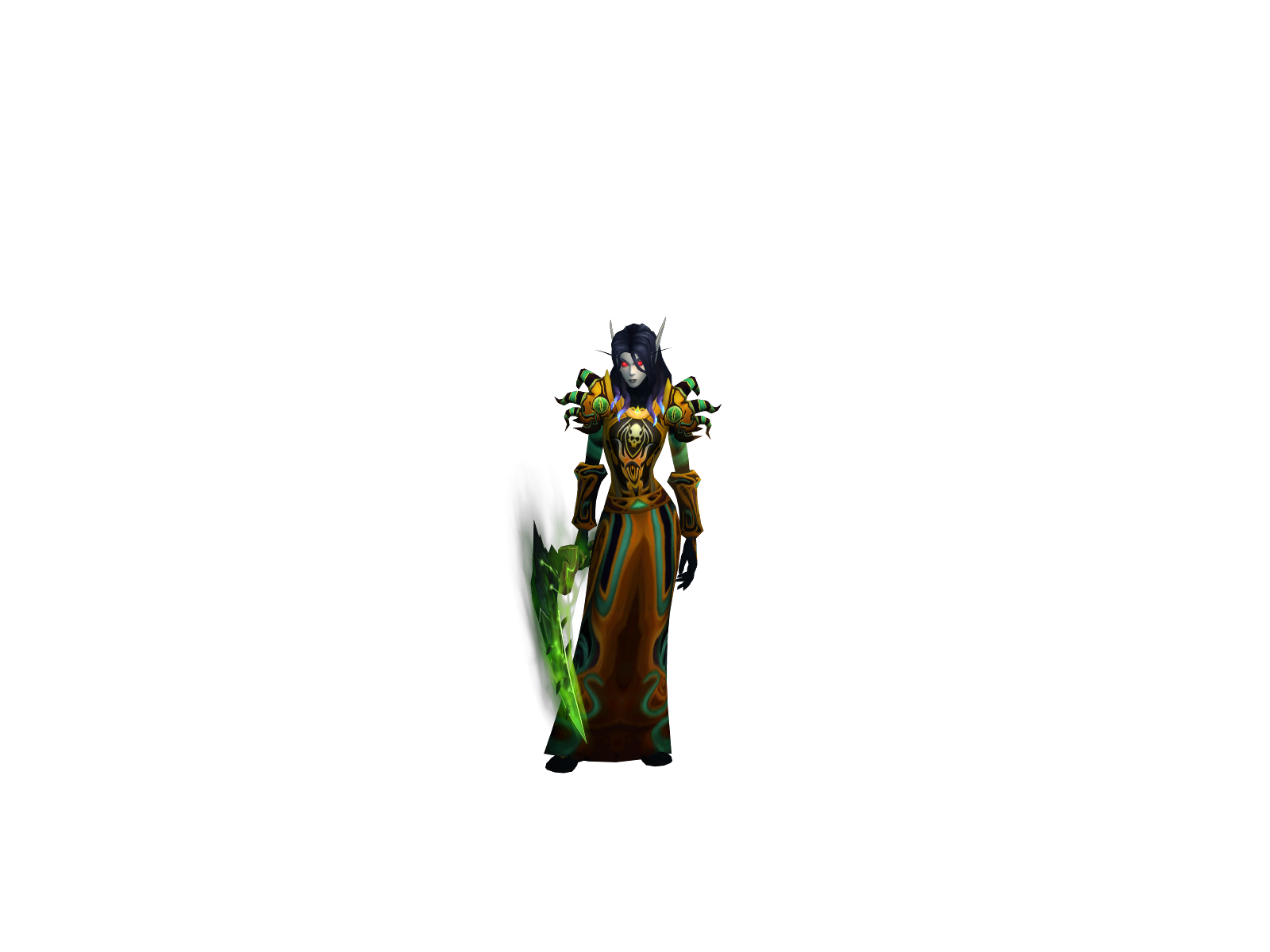 Diablica 3D character render