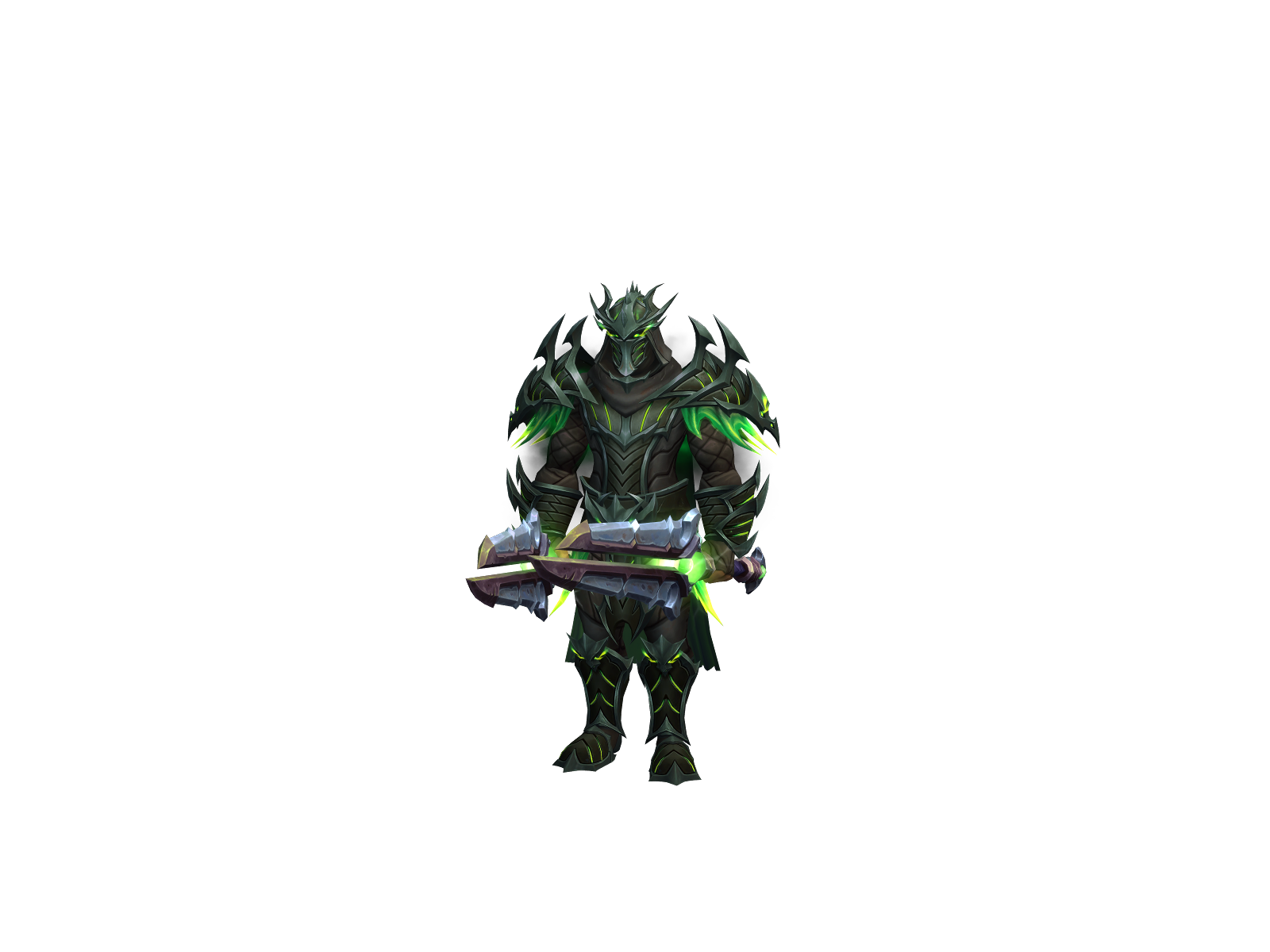 Nightfade 3D character render