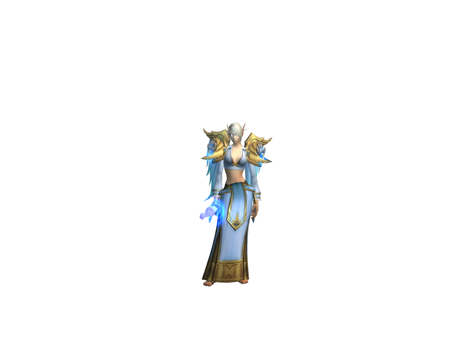 Elynr 3D character render