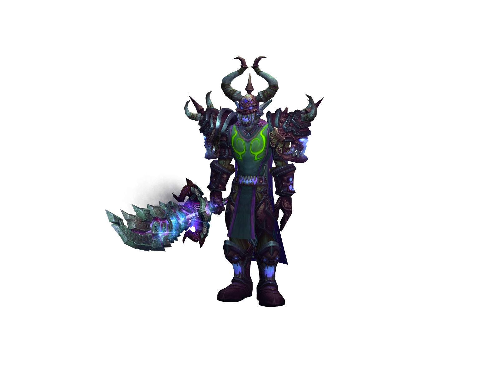 Crusifix 3D character render
